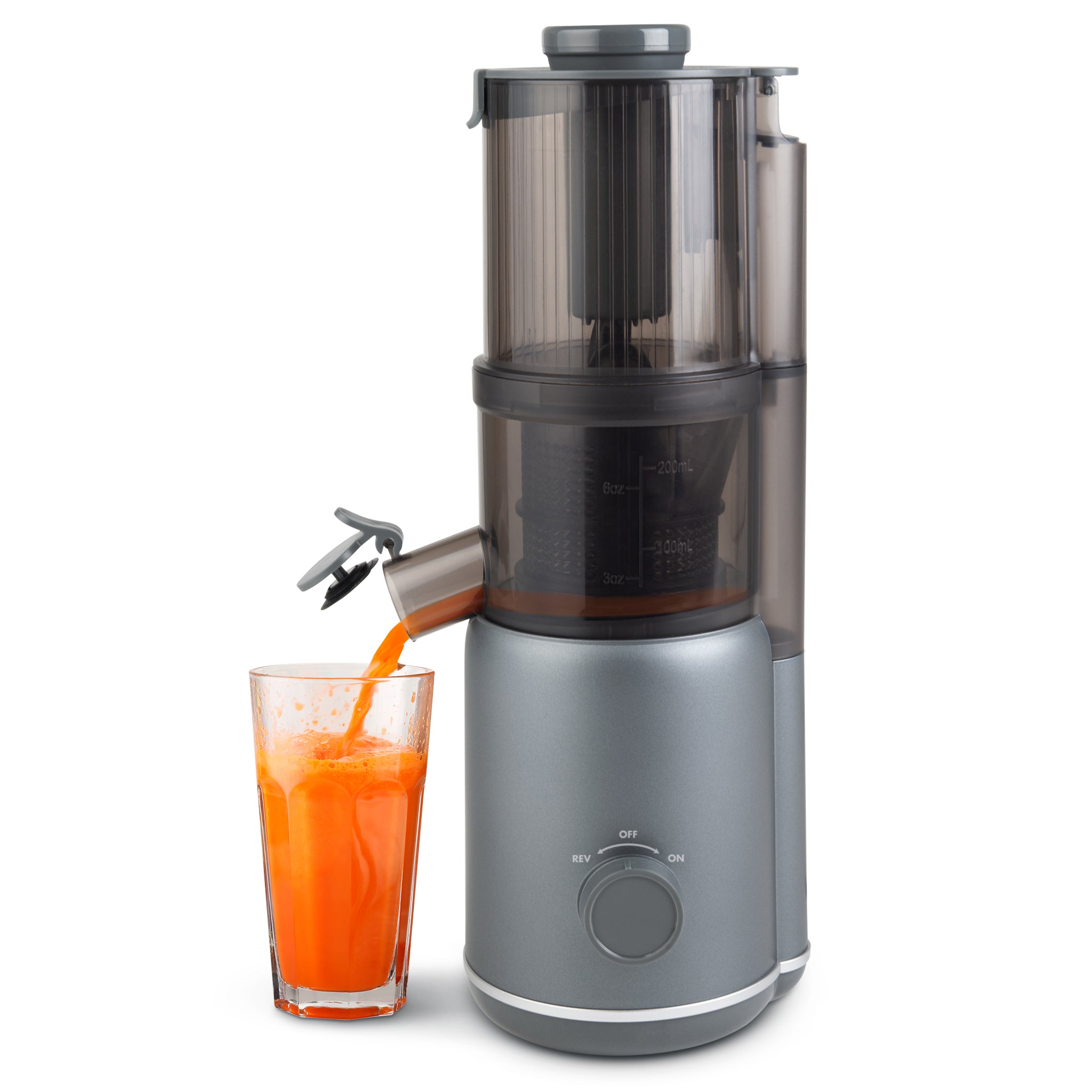 Shine Kitchen Co.® Multi Batch Compact Cold Press Juicer - Slow Masticating Juicer for Fruits & Vegetables - Perfect for Healthy Juicing at Home, Gym, or Office
