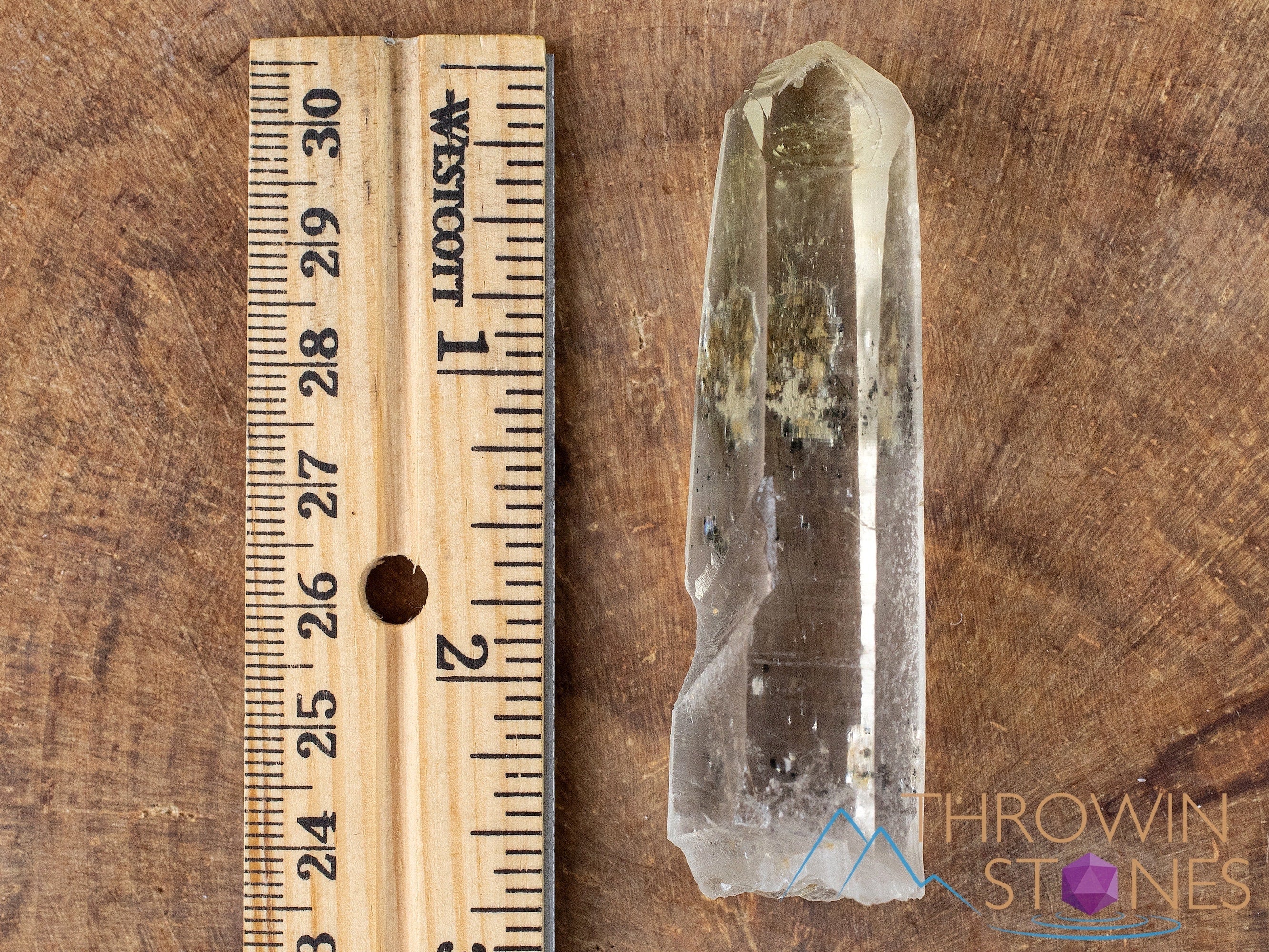 Natural CITRINE Raw Crystal Point - Healing Stone, November Birthstone, Home & Office Decor, Feng Shui Crystal for Positive Energy - Perfect for Meditation, Yoga & Spiritual Healing