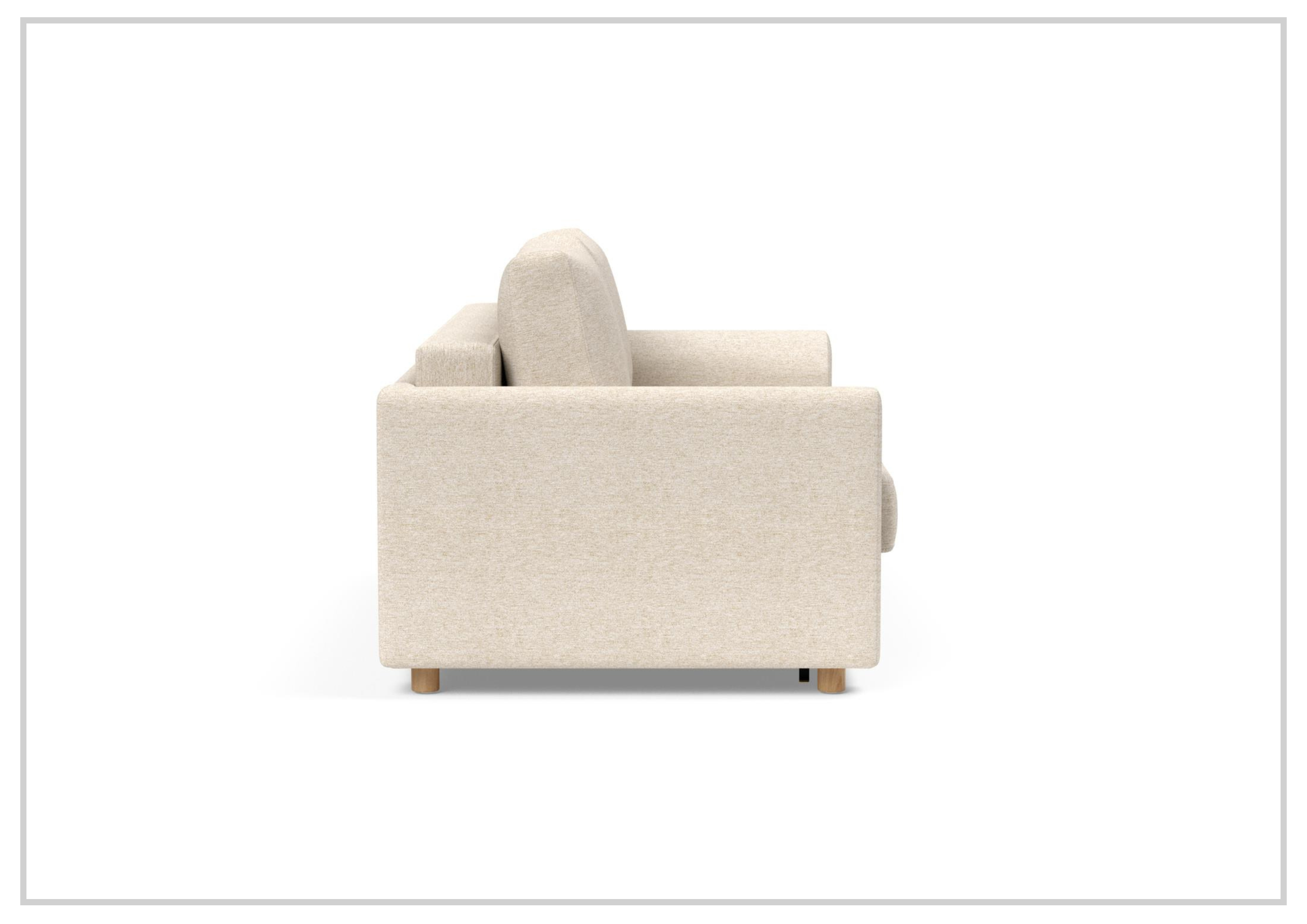 Innovation Living Neah Fabric 2-Seater Queen Size Sleeper Sofa Bed - Convertible Sofa for Small Spaces, Guest Room & Apartment Living