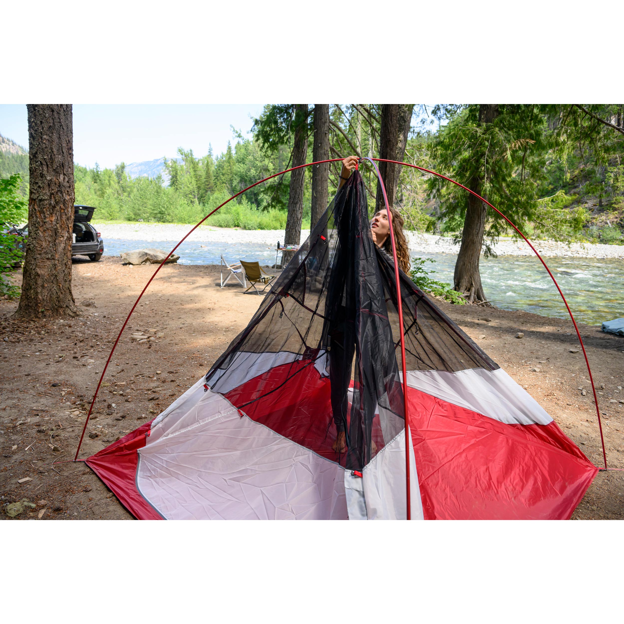 MSR Habiscape 4-Person Tent - Lightweight Backpacking & Camping Tent for Outdoor Adventures, Hiking, and Family Camping Trips