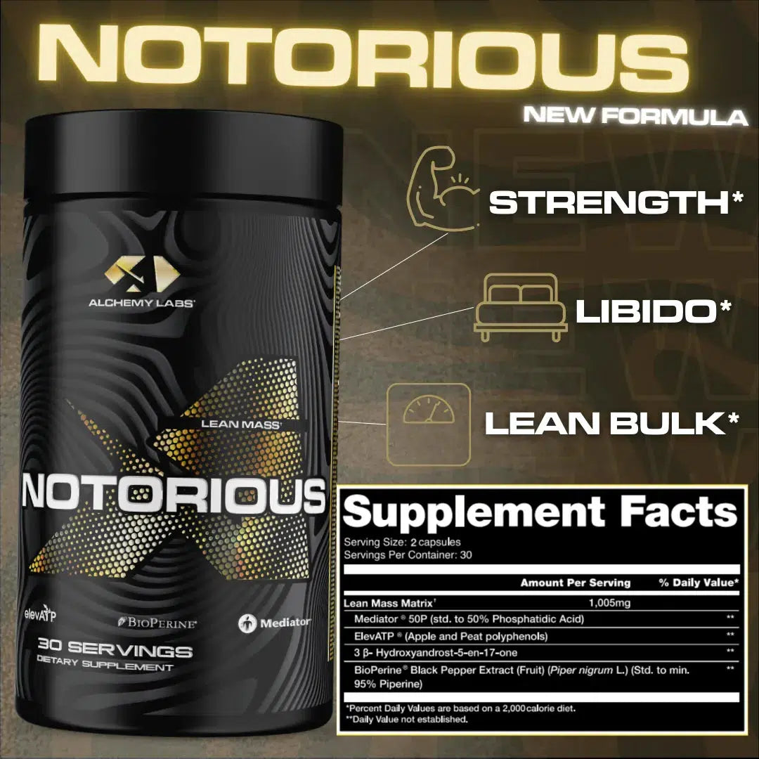 Alchemy Labs Notorious - Premium Quality Lab Equipment for Scientific Research & Experiments | Perfect for Chemistry Labs, Schools & Professional Laboratories