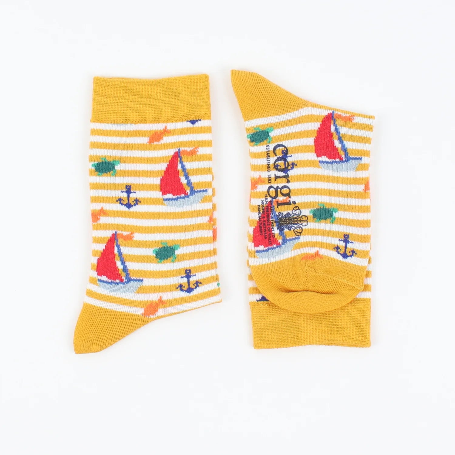 Kids Sailboat Cotton Socks - Soft Breathable Boat-Themed Ankle Socks for Boys & Girls - Perfect for School, Playtime & Outdoor Adventures