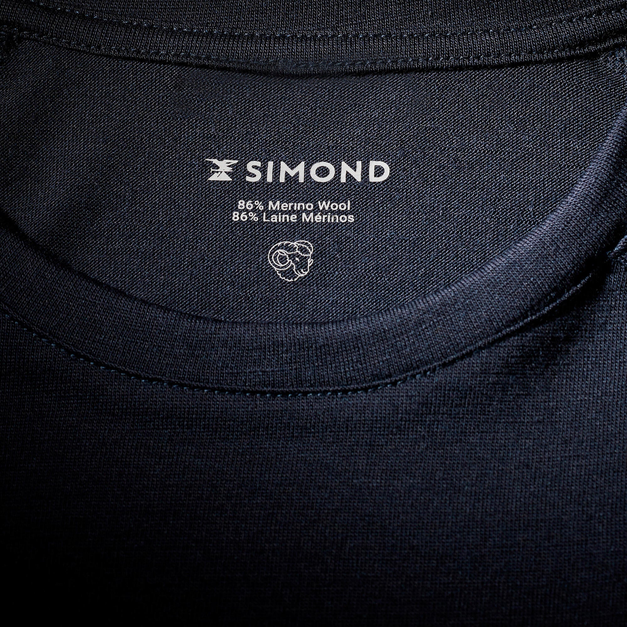 Simond Women's Merino Wool Long Sleeve T-Shirt - Soft Thermal Base Layer for Hiking, Skiing & Outdoor Activities