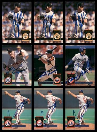 1994 Donruss Baseball Autographed Cards Lot of 85 - PSA Graded MLB Collectible Trading Cards for Sports Memorabilia Collections & Investment