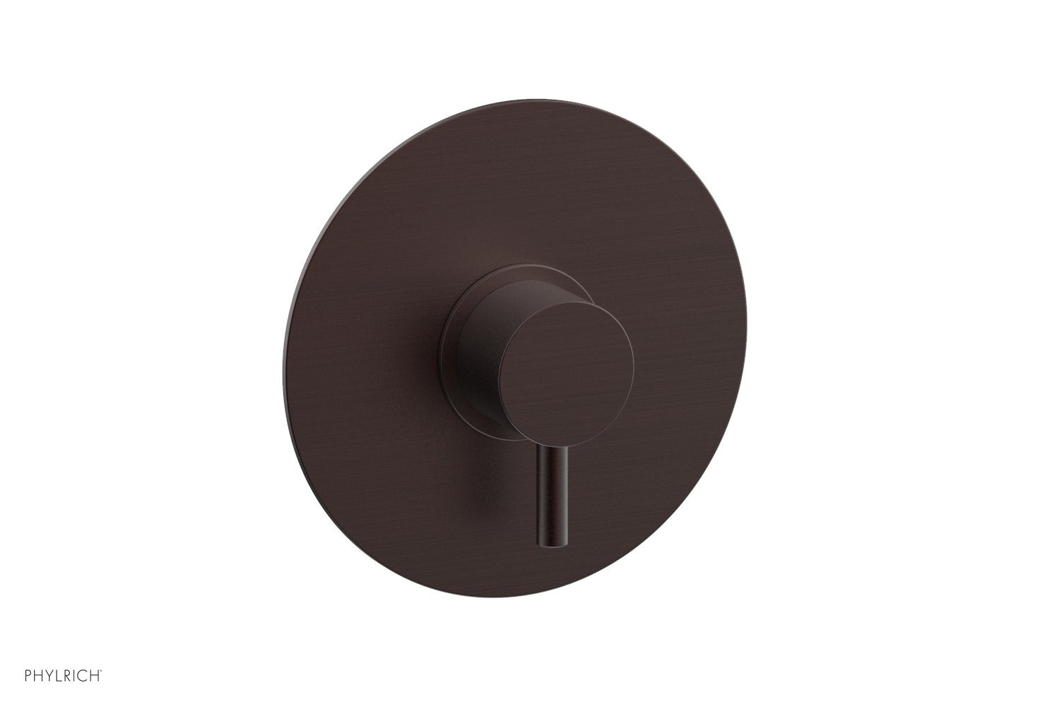BASIC II Pressure Balance Round Shower Plate & Handle Trim with Lever Handle 4 183 - Perfect for Modern Bathroom Renovation and Spa-Like Shower Experience