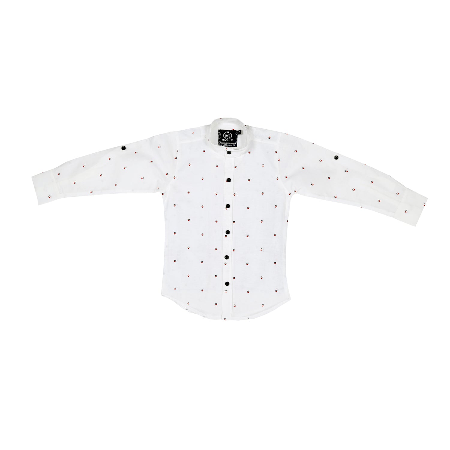 Stylish Men's Nehru Jacket with Geometric Print Shirt - Formal & Casual Wear for Weddings, Parties & Office Events