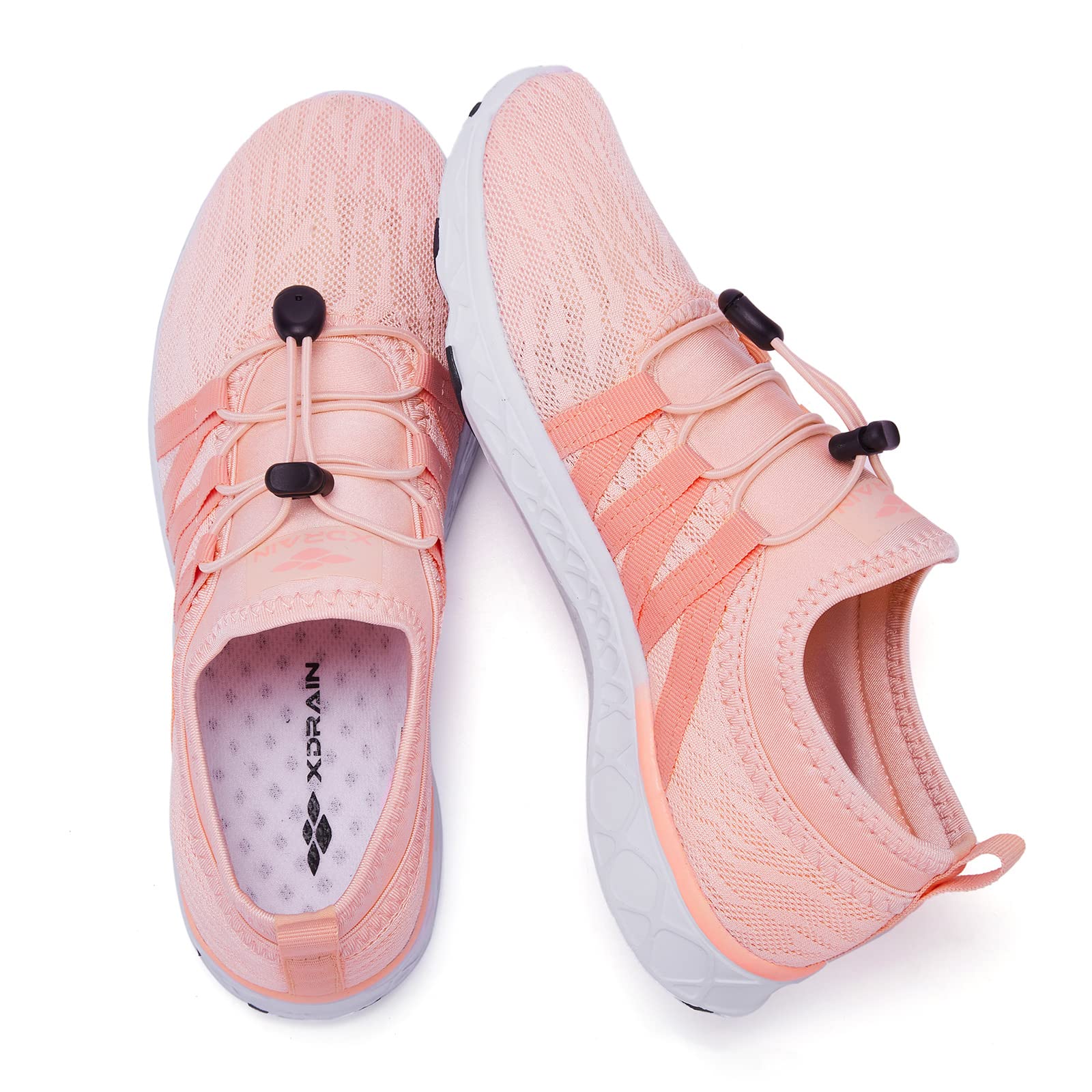 Aleader Women's Quick-Dry Mesh Slip-On Water Shoes for Beach, Pool, Yoga & Travel - Lightweight Aqua Shoes with Arch Support