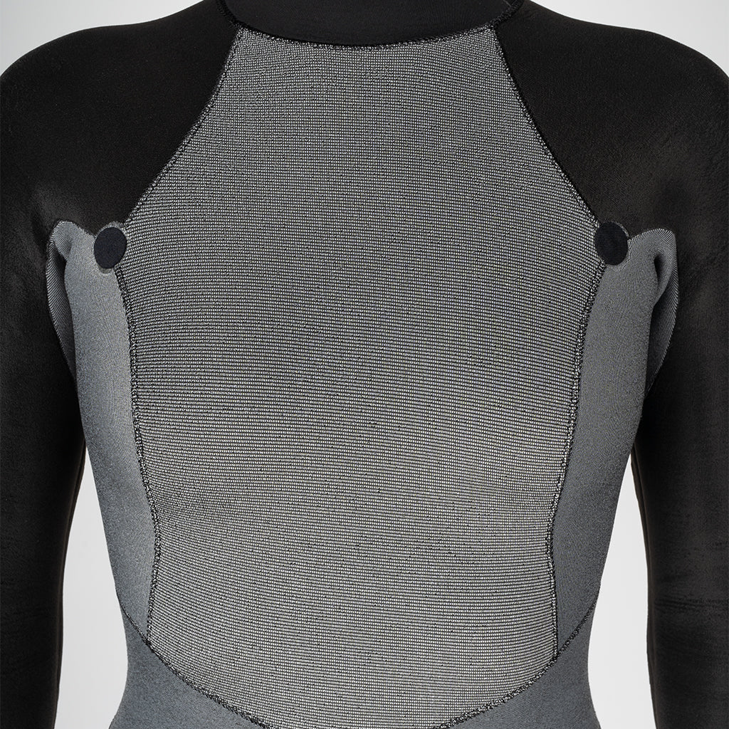 Axis 4/3mm Women's Back Zip Full Wetsuit for Surfing, Diving & Water Sports - Thermal Neoprene Suit with Comfort Fit
