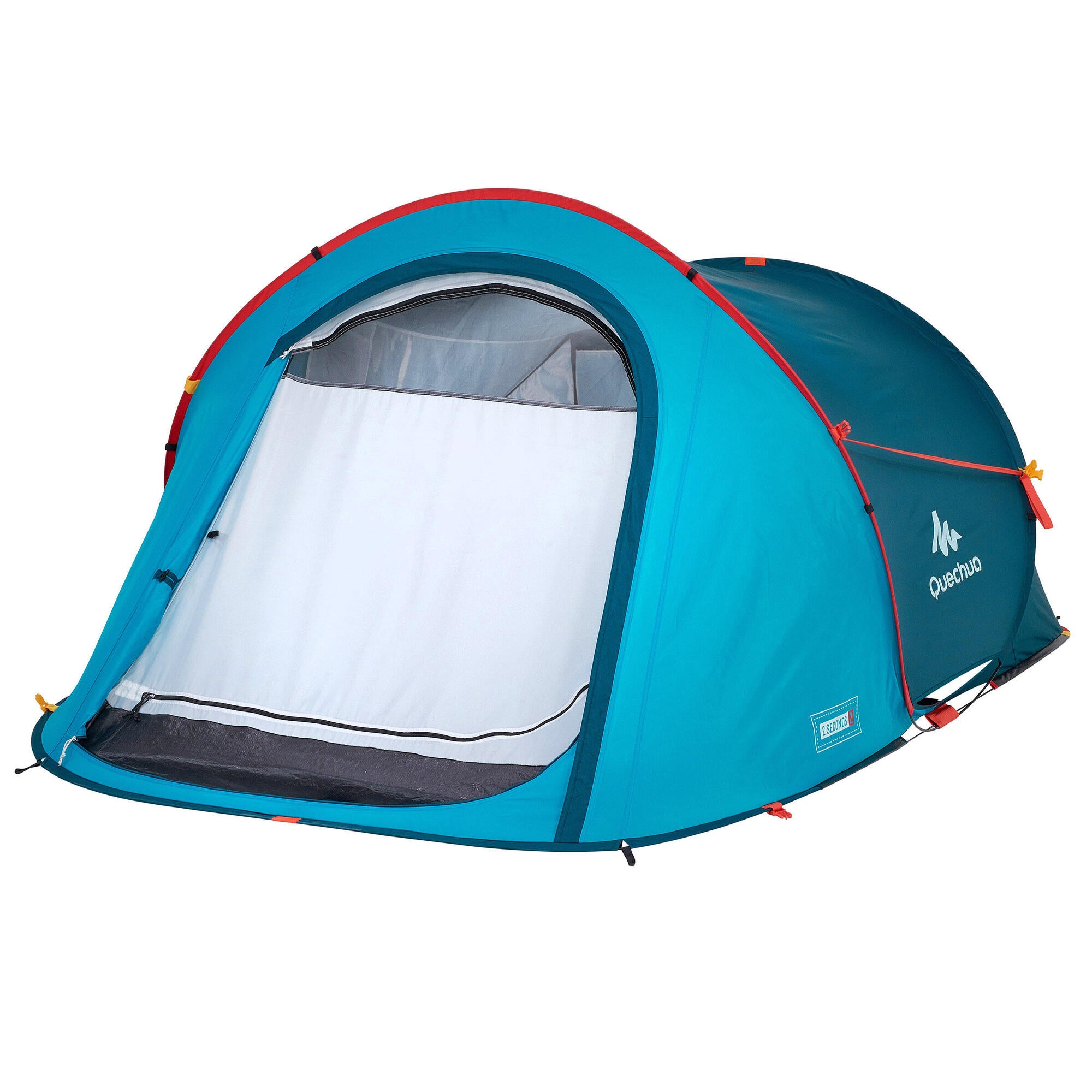 Quechua 2 Second Waterproof Pop Up Camping Tent for 2 Person - Lightweight Instant Setup Tent for Hiking, Backpacking & Outdoor Adventures