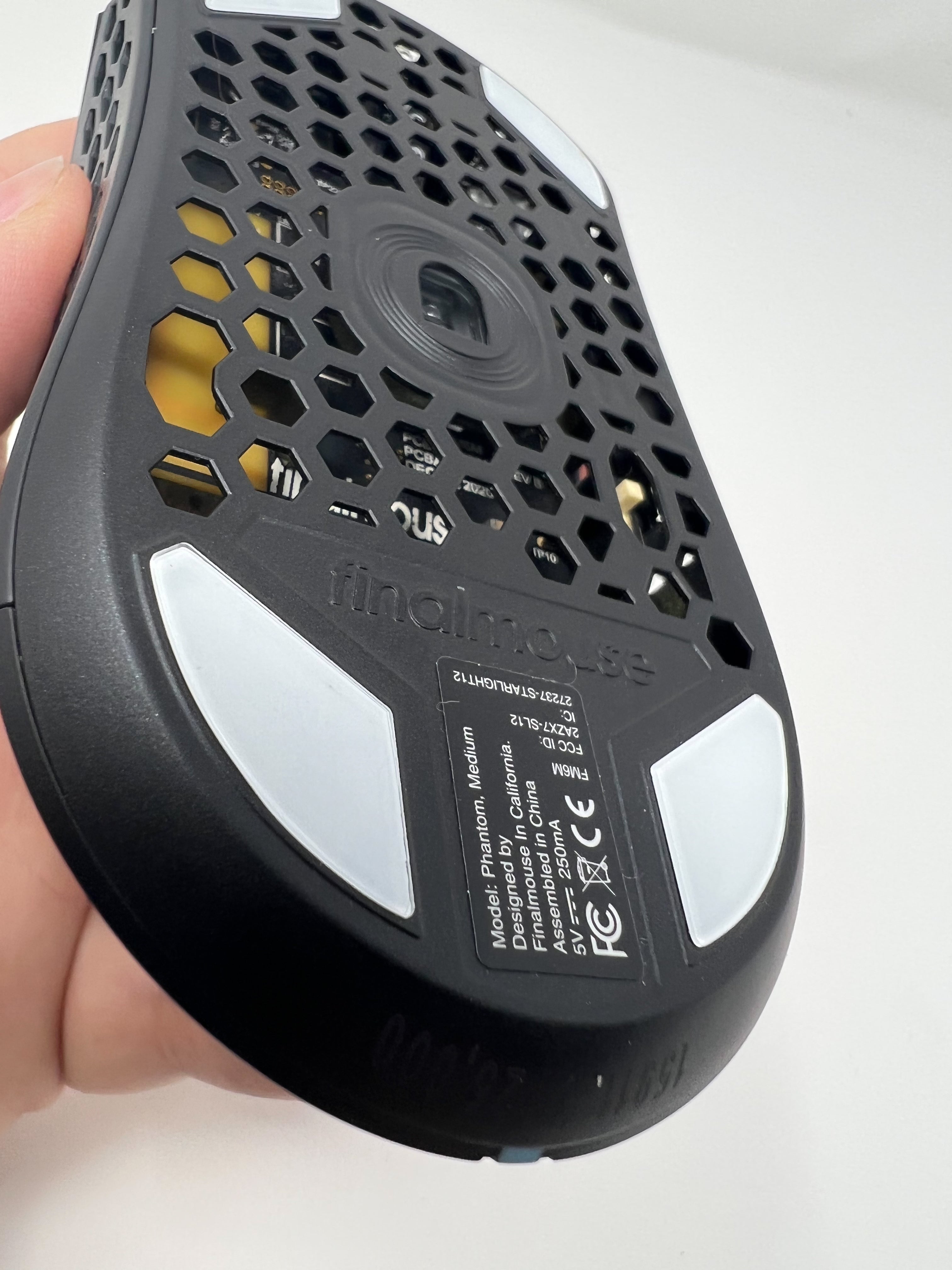 Lethal Skates V2 - Premium Mouse Skates for Finalmouse Starlight-12 & Ultralight 2 Cape Town - Ultra-Smooth Glass Material - Perfect for Gaming & Esports Performance