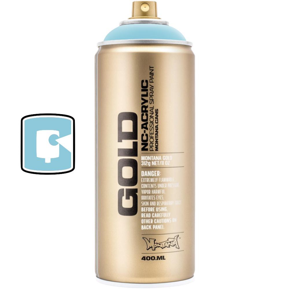 Himalaya 400ML Montana Gold Spray Paint - Premium Metallic Finish for Graffiti, DIY Crafts & Home Decor Projects
