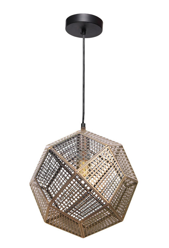 Elegant Cachet Brass Pendant Light - Vintage Industrial Ceiling Fixture for Dining Room, Kitchen, or Bedroom