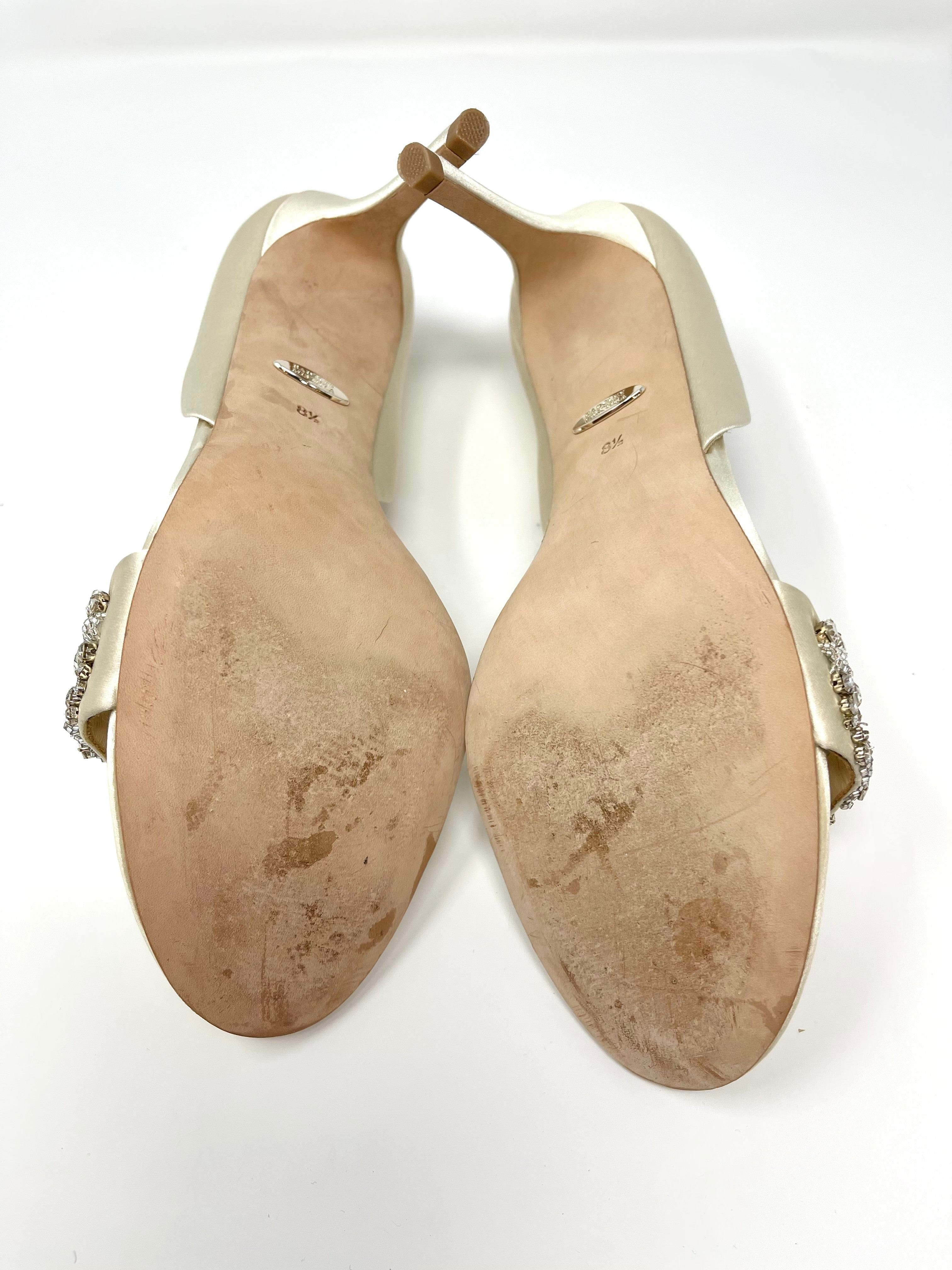 Badgley Mischka Ivy Women's Dress Shoes Size 8.5 - Elegant Heels for Weddings, Parties & Special Occasions
