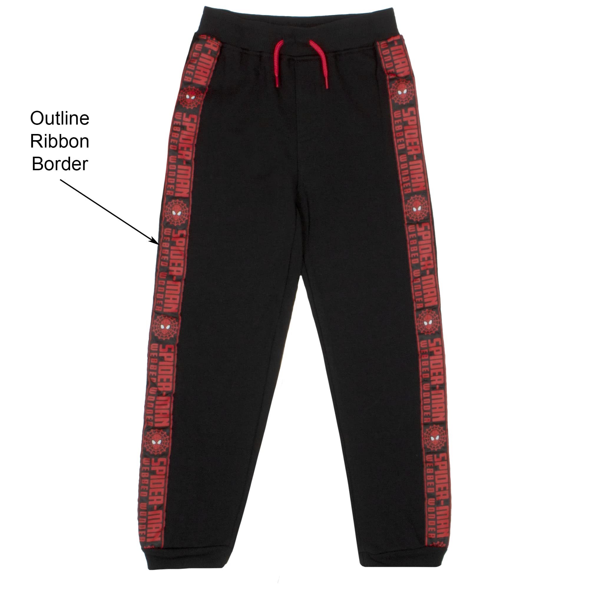 Marvel Spider-Man Boys 3-Piece Fleece Pajama Set - Zip-Up Hoodie, T-Shirt & Pants Bundle | Soft & Warm Kids Sleepwear for Winter Nights & Superhero Costume Play