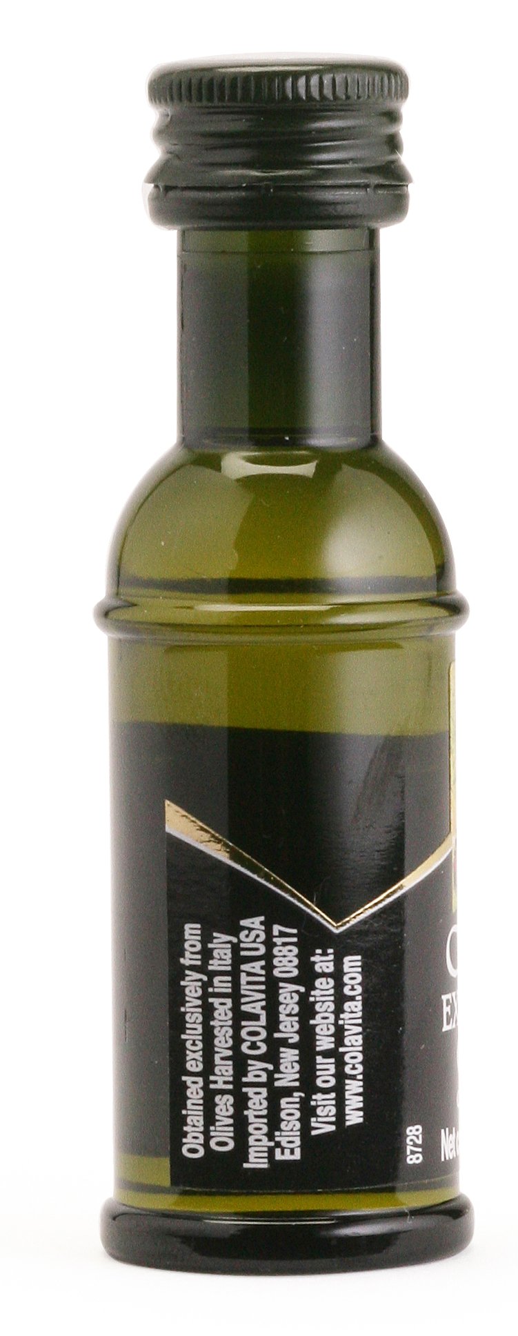 Colavita Premium Italian Extra Virgin Olive Oil - 0.85 fl oz Mini Bottles (Pack of 240) | Authentic EVOO for Cooking, Salads & Gifts | Restaurant, Catering & Home Use