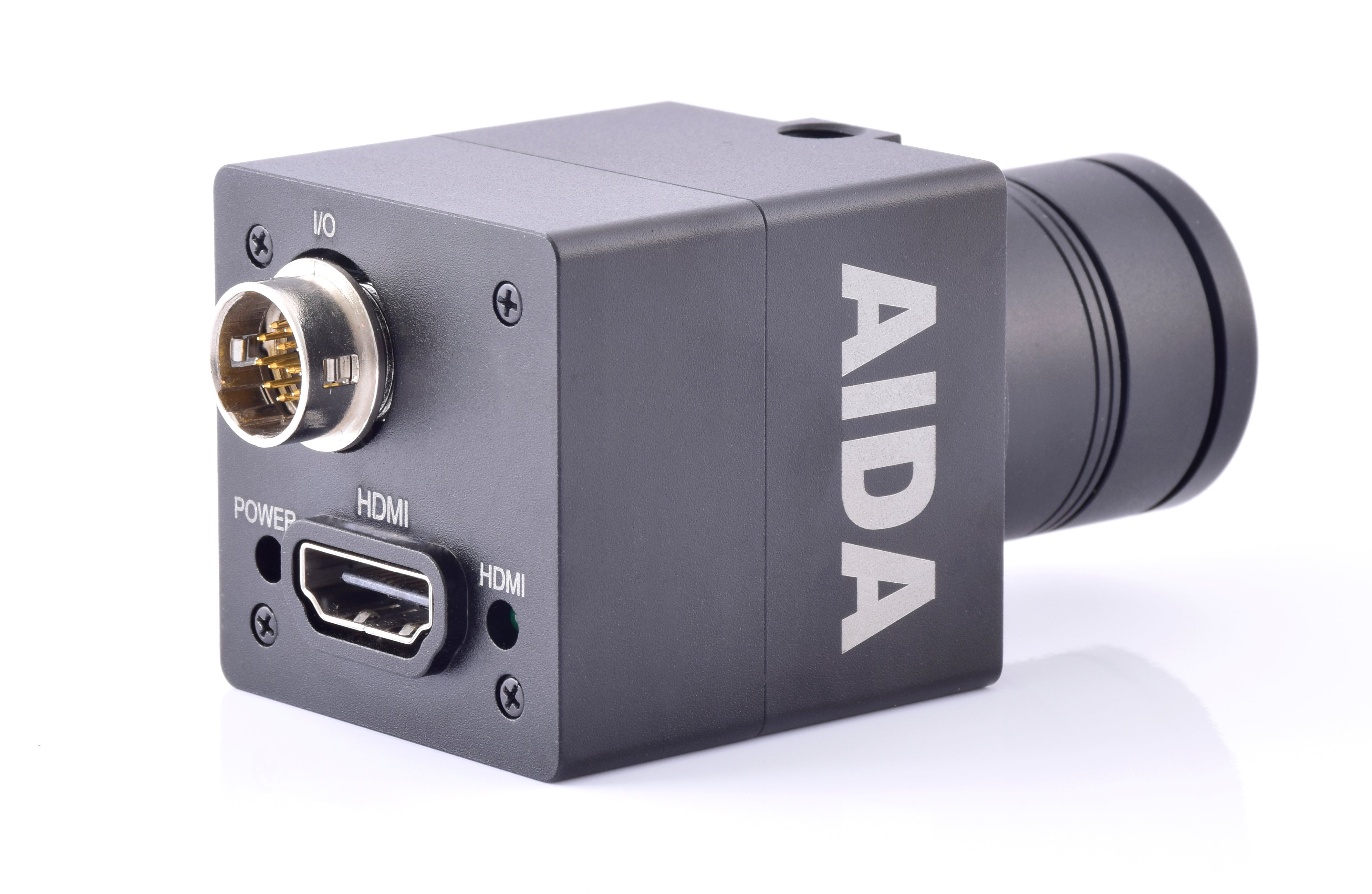 AIDA Imaging Micro UHD HDMI EFP Camera with TRS Stereo Audio Input - Professional Live Streaming & Broadcasting Camera for YouTube, Gaming, and Video Production