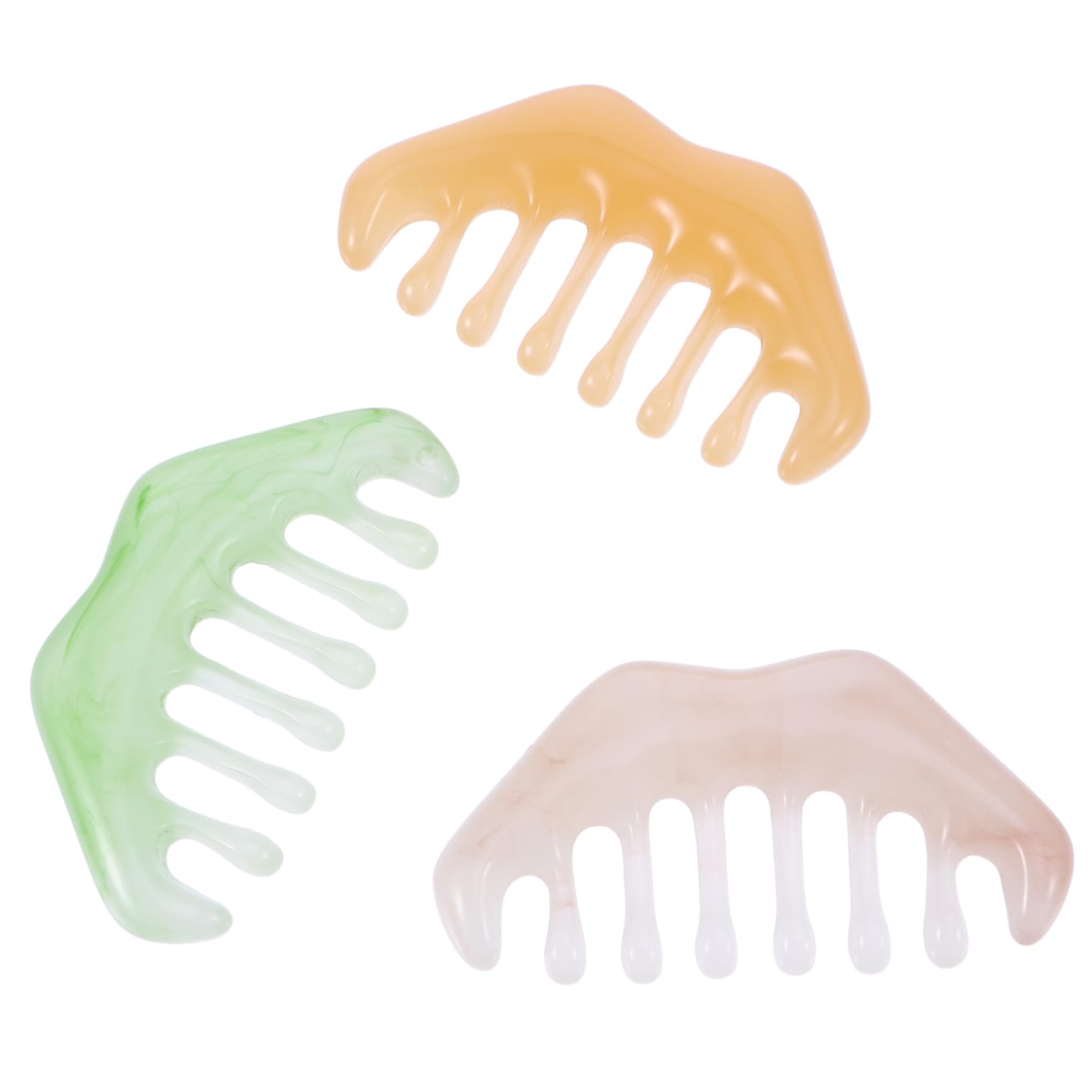 Healeved Gua Sha Massage Comb Set - 15 Pack, Face & Body Gua Sha Scraping Tool for Lymphatic Drainage, Anti-Cellulite Massager, Trigger Point Therapy Brush - Perfect for Home Spa, Self-Care & Beauty Routine
