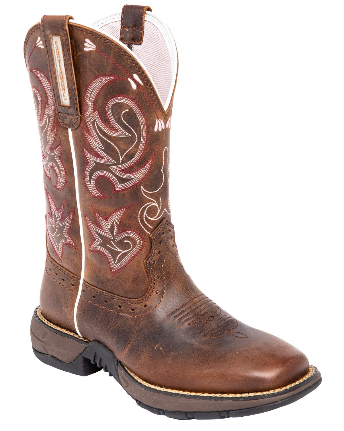 Shyanne Women's Xero Gravity Lite Western Cowgirl Boots - Comfortable Square Toe Riding Boots for Horseback Riding, Country Dancing & Outdoor Activities