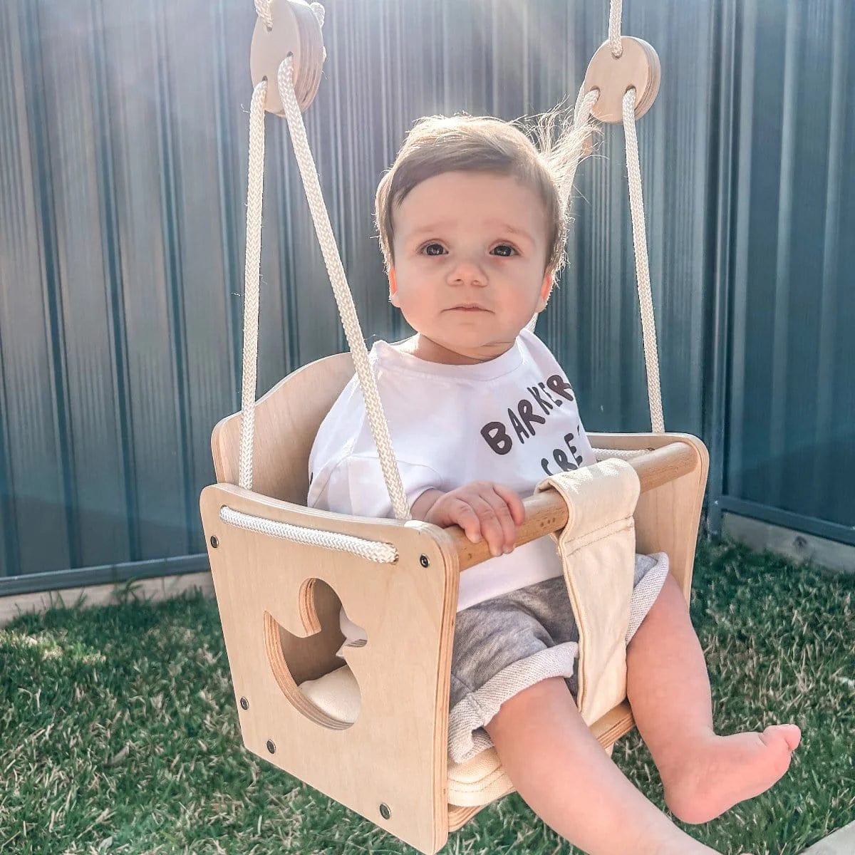 Felix Baby Swing Seat - Adjustable Infant Rocker with Soothing Music & Timer - Perfect for Newborns, Infants & Toddlers - Ideal for Nursery, Playroom & Travel Use