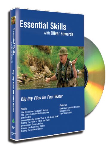 Essential Fly Fishing Skills - Big Dry Flies for Fast Moving Water | Premium English Import | Perfect for Trout Fishing in Rivers & Streams