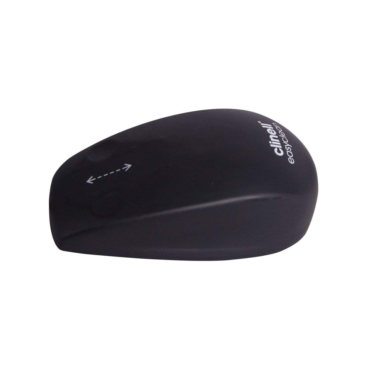 Clinell Medical IP68 Waterproof Wired Silicone Mouse - Black | Ergonomic Computer Mouse for Hospitals, Clinics & Healthcare Professionals | Ideal for Sterile Environments & Medical Use