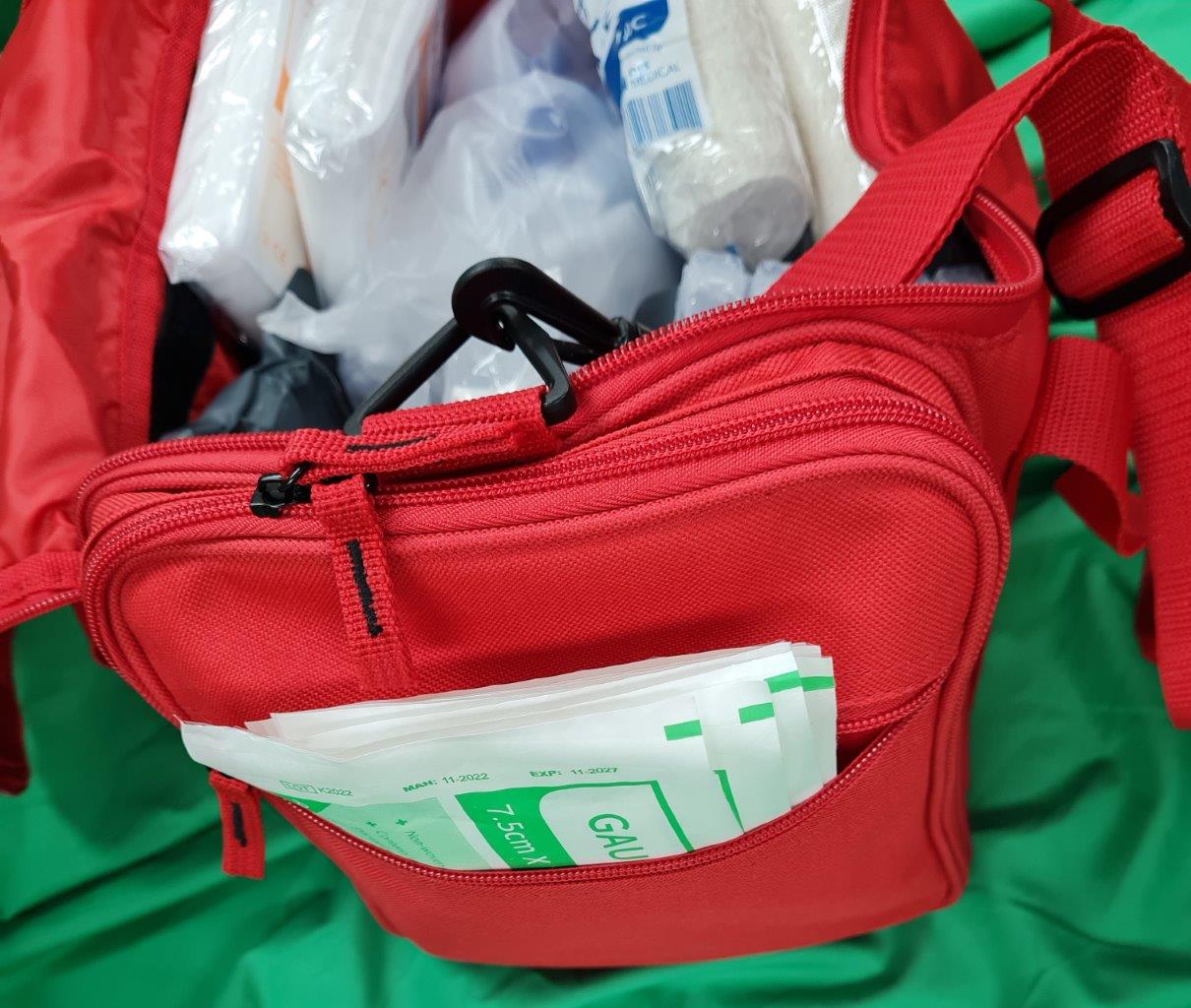 25-Piece First Aid Kit with Trauma Supplies & Advanced Medical Items - Perfect for Emergencies, Camping, Hiking & Home Safety