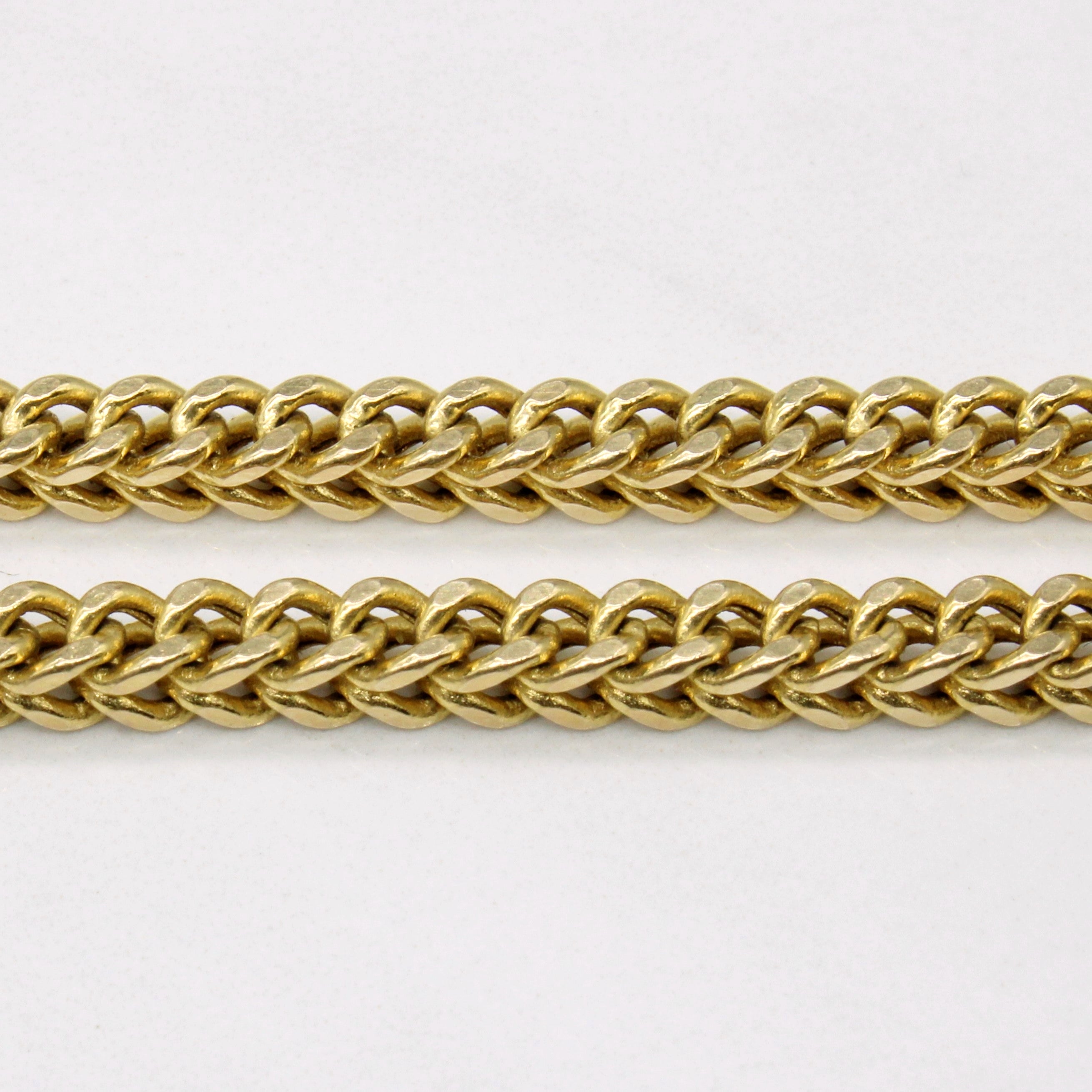 10K Yellow Gold Birdcage Link Chain Necklace - 20 Inch Dainty Jewelry for Women - Perfect for Layering, Gift Giving & Everyday Wear