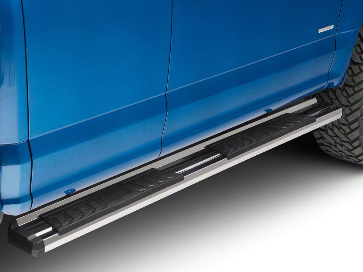Barricade S6 Stainless Steel Running Boards for Ford F-150 Super Cab 2015-2020 - Durable Side Steps with Anti-Slip Surface | Perfect for Off-Roading & Daily Protection
