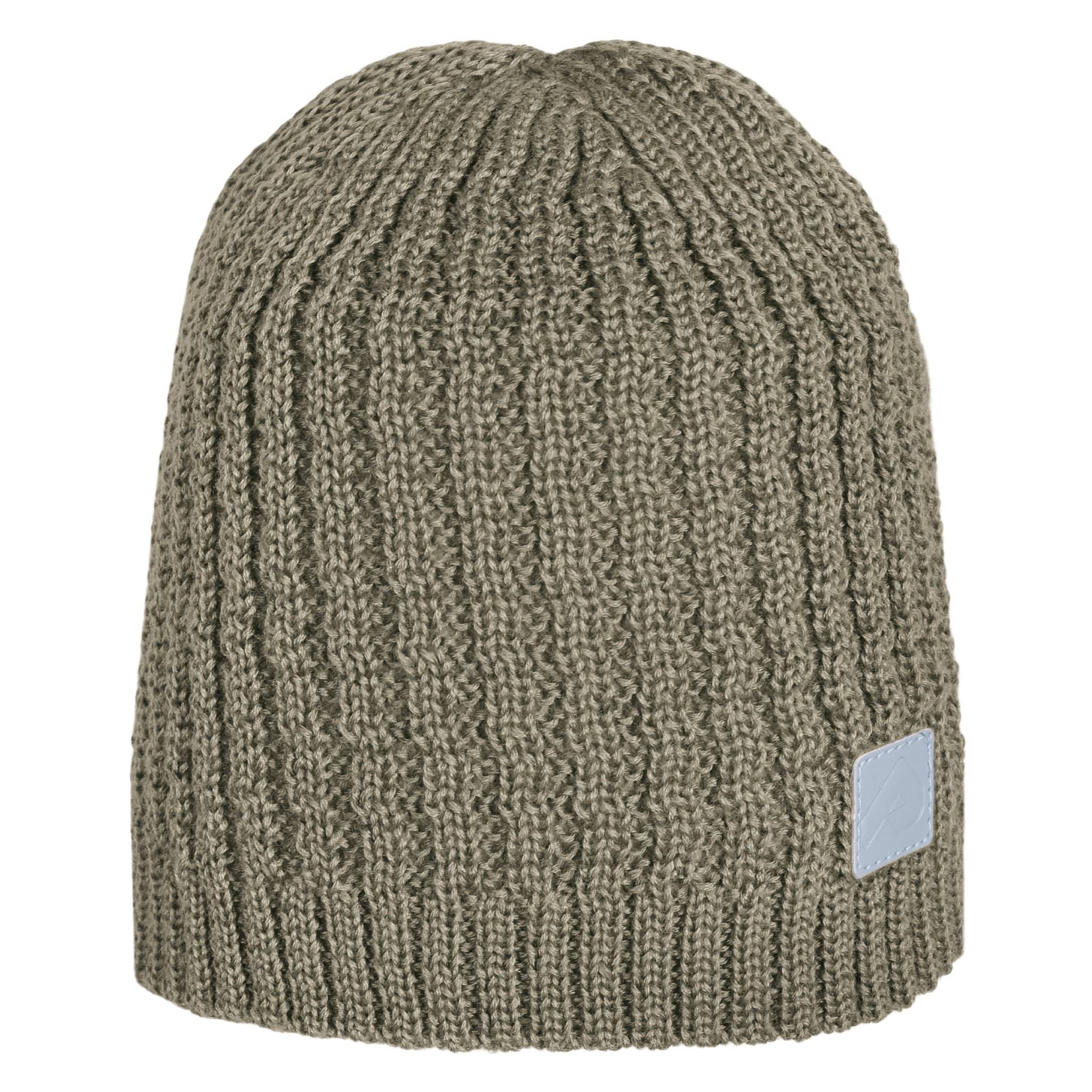 Single Layer Acrylic Beanie in Camel Color - Soft & Warm Winter Hat for Men & Women - Perfect for Outdoor Activities, Skiing, and Casual Wear