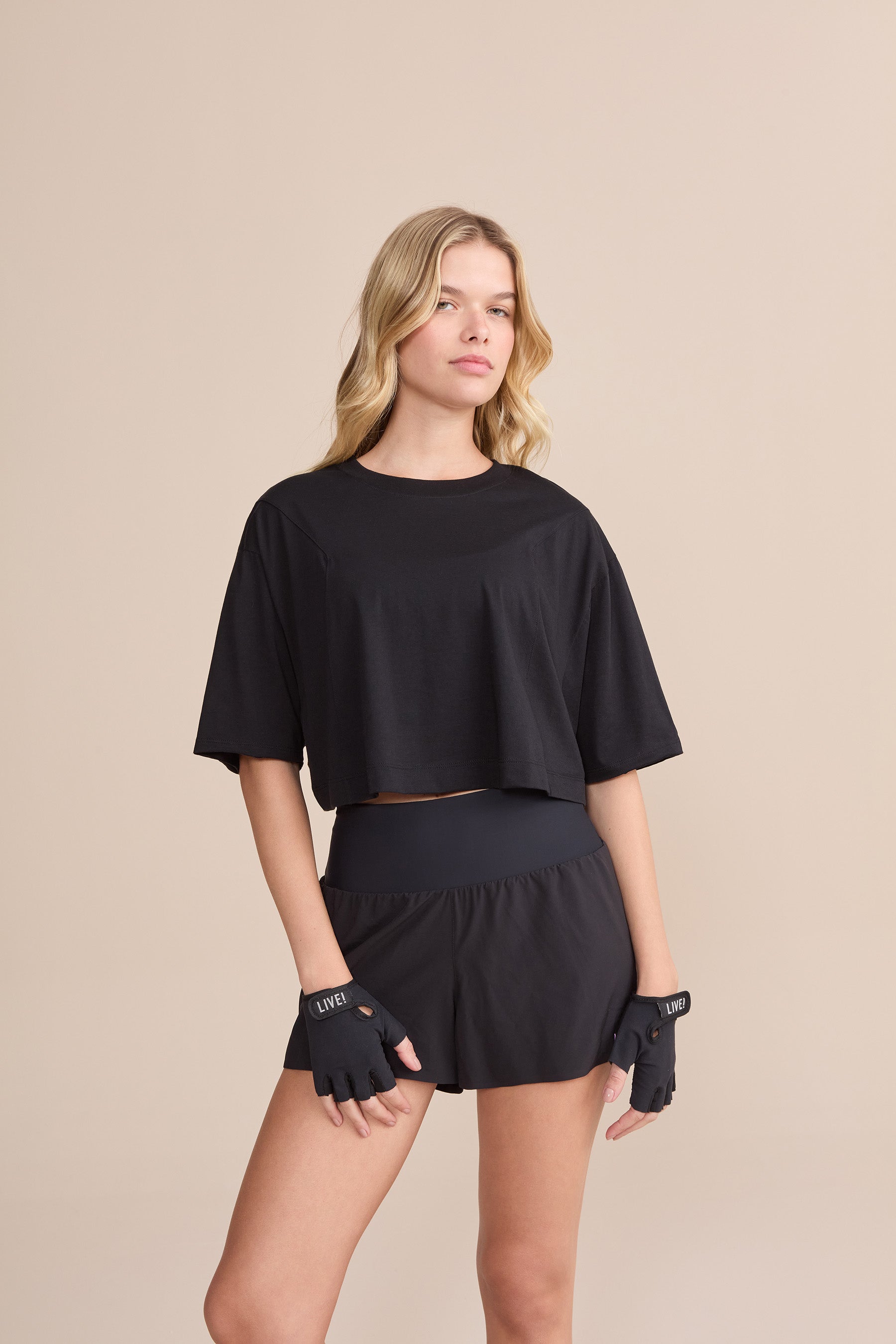Soft Pima Cotton Cropped T-Shirt for Women - Comfortable & Breathable Summer Top for Casual Wear, Outfits, and Layering