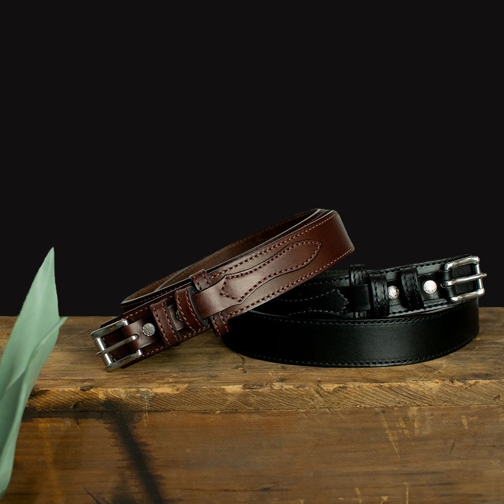 Premium The Ranger Belt - 1.5 Inch Genuine Leather Men's Belt for Outdoor, Work & Everyday Wear | Durable & Stylish Waistband for Hiking, Camping & Casual Outfits