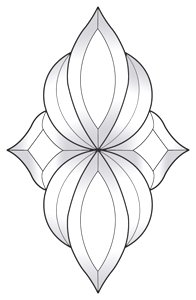Stained Glass Supplies - Beautiful Bevel Cluster Ec548 for DIY Stained Glass Art, Church Windows & Home Decor