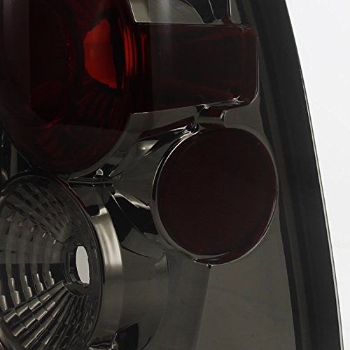 Spec-D Tuning Smoke Lens Tail Lights for 2005-2008 Toyota Tacoma - Left & Right Pair Assembly - Upgrade Your Truck's Style & Night Visibility