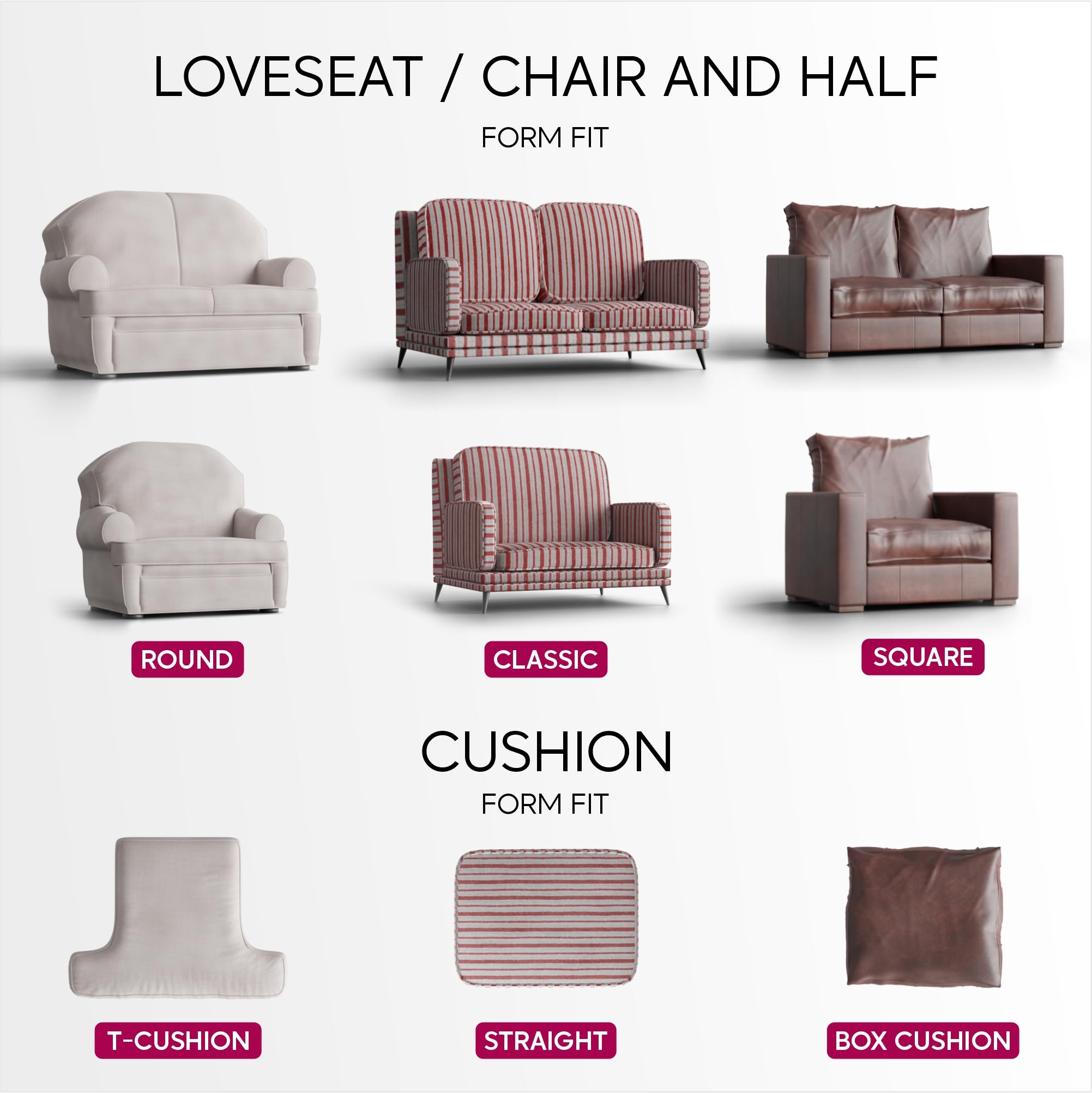 PAULATO BY GA.I.CO Stretch Velvet Loveseat Slipcover - Oversized Chair Cover & Sofa Protector for Pets - Shiny Velvet Couch Cover - Washable Slipcover for Living Room, Bedroom - Grey Velvet Furniture Protector for Cats & Dogs