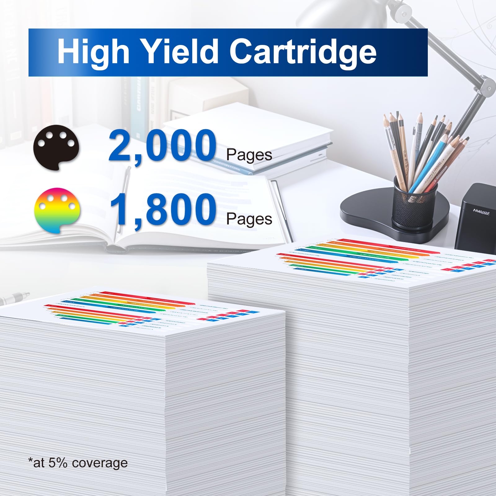 InkNI Compatible Toner Cartridges 4-Pack for HP 210A/210X/210 - Replacement for HP Color Pro MFP 4301fdw/4301fdn/4201dw/4201dn Printers (W2100A/W2100X) - High Yield Ink with Chip - Perfect for Office & Home Printing Needs