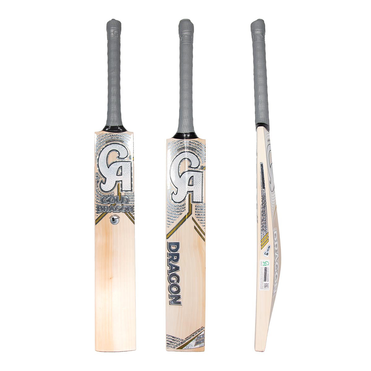 CA Gold Dragon Cricket Bat - Premium English Willow Cricket Bat for Professional Players | Perfect for Matches, Training & Outdoor Sports