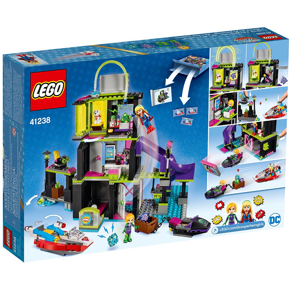 LEGO DC Super Hero Girls Lena Luthor Kryptomite Factory Building Kit 41238 (432 Pieces) - Creative Play for Kids, Superhero Toy Gift for Girls & Boys, Fun STEM Learning Activity