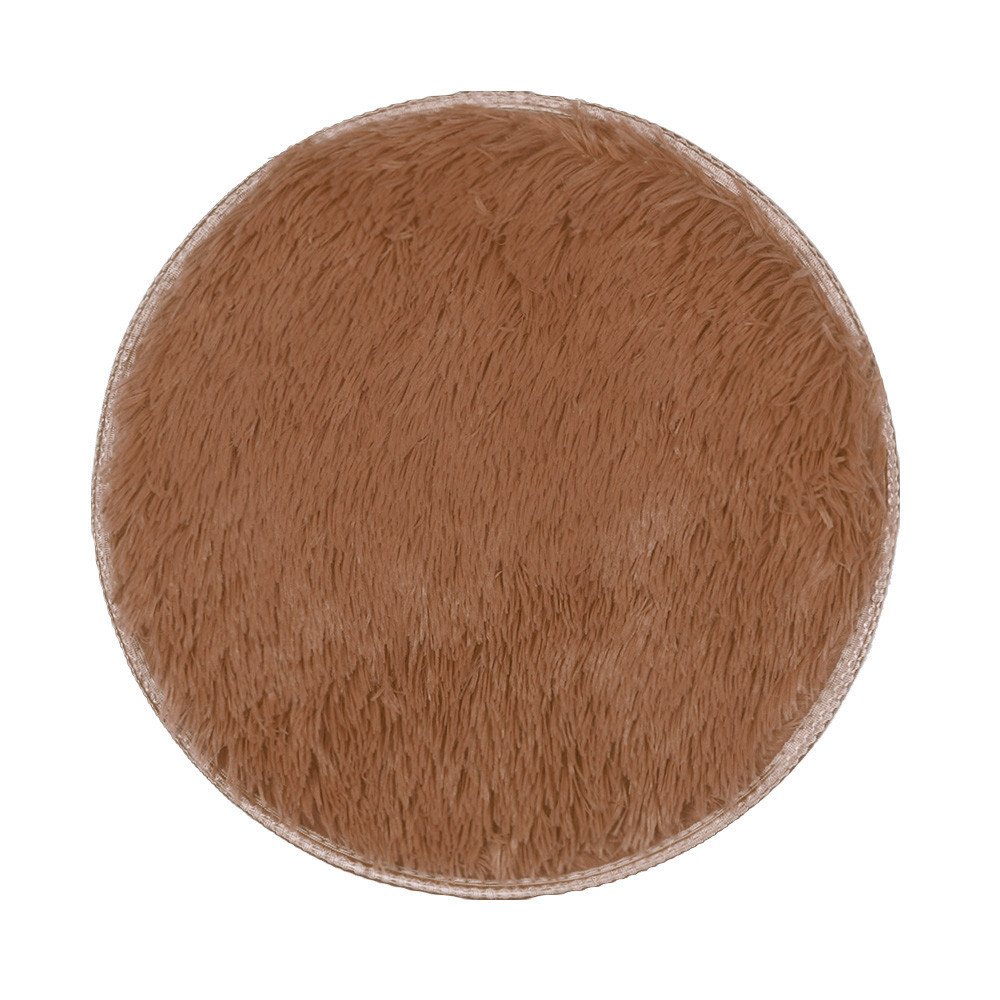 Quaanti Super Soft Thickened Non-Slip Round Floor Rug - 15.7