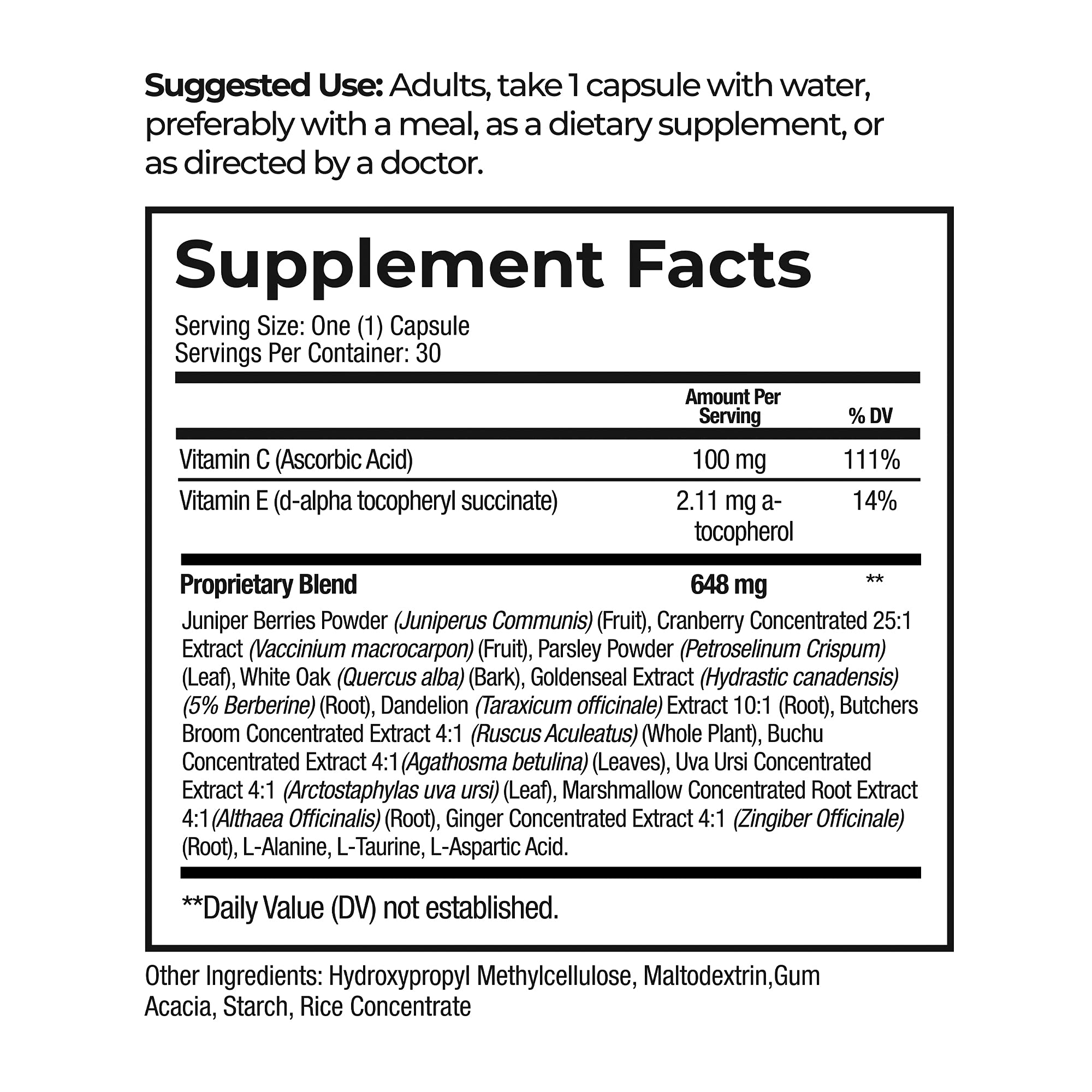 Premium Women's Bladder Control Supplement for Incontinence & Overactive Bladder Relief - Natural Support for Leakage Protection - 6 Bottles (180 Capsules) - Ideal for Active Lifestyles, Travel & Daily Confidence