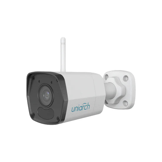 Uniview Uho B1R M2F3 Uniarch 2.8mm FHD 1080p 2MP Weatherproof WiFi Bullet IP Security Camera - Outdoor Surveillance for Home, Business & Property Protection