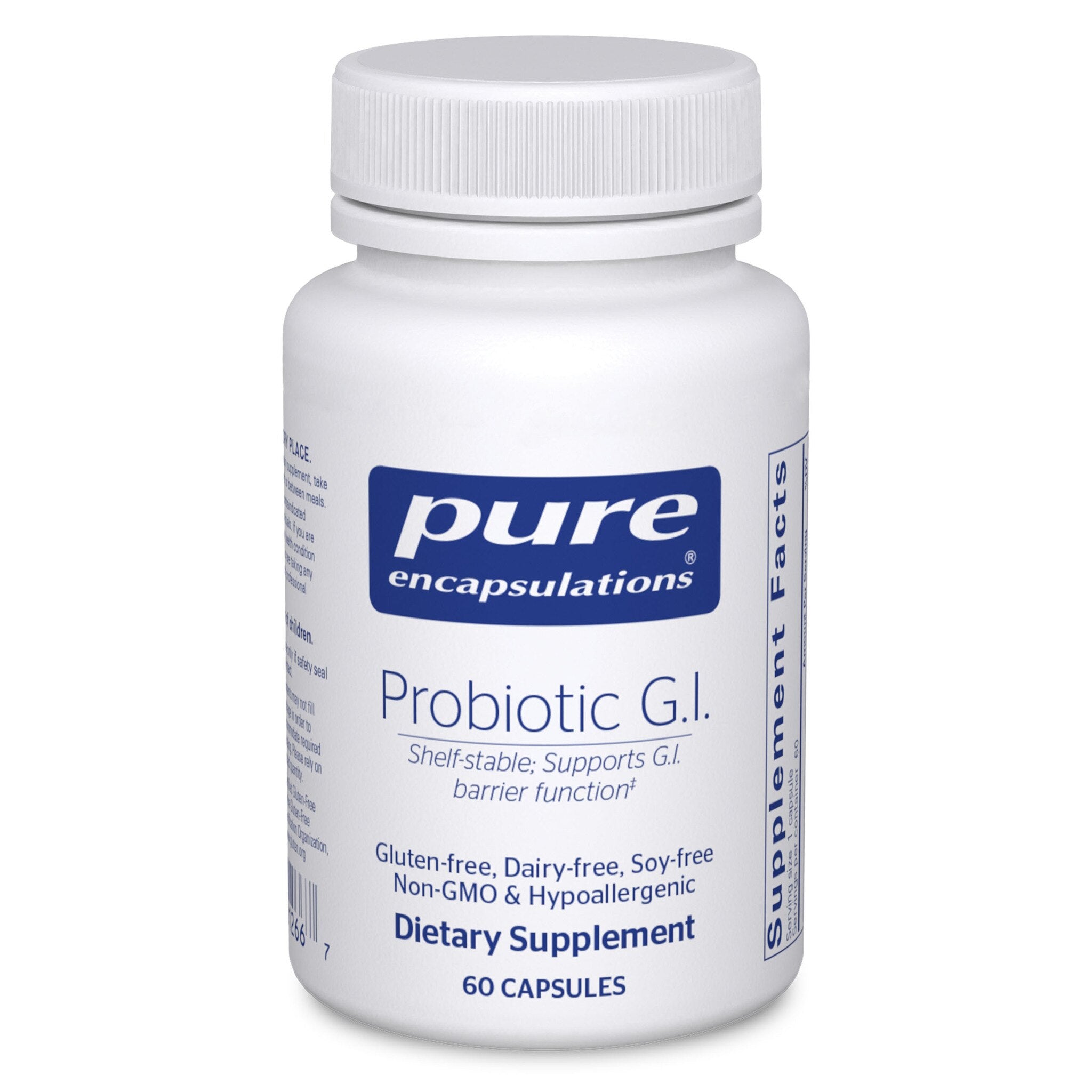 Pure Encapsulations Probiotic G.I. - Digestive Health Support Supplement for Gut Flora Balance | Supports Immune System & Digestive Comfort - Ideal for Daily Wellness Routine & Travel
