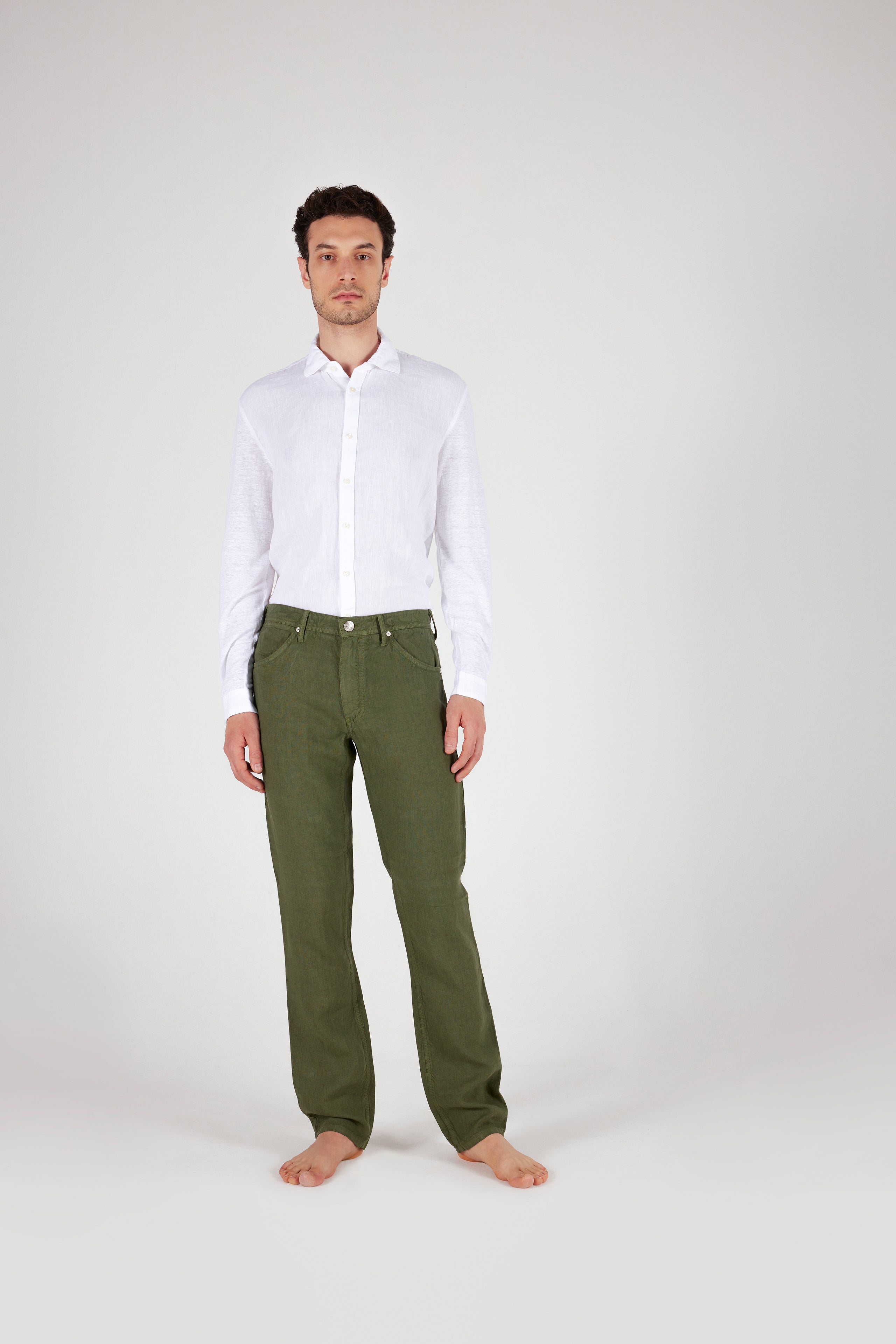 5-Pocket Regular Fit Men's Casual Pants - Comfortable & Stylish for Everyday Wear, Work & Outdoor Activities
