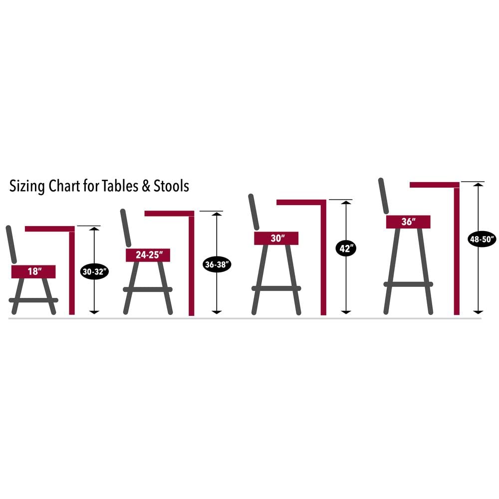 Holland Bar Stool Co. XL 802 Misha Swivel Bar Stool - 30