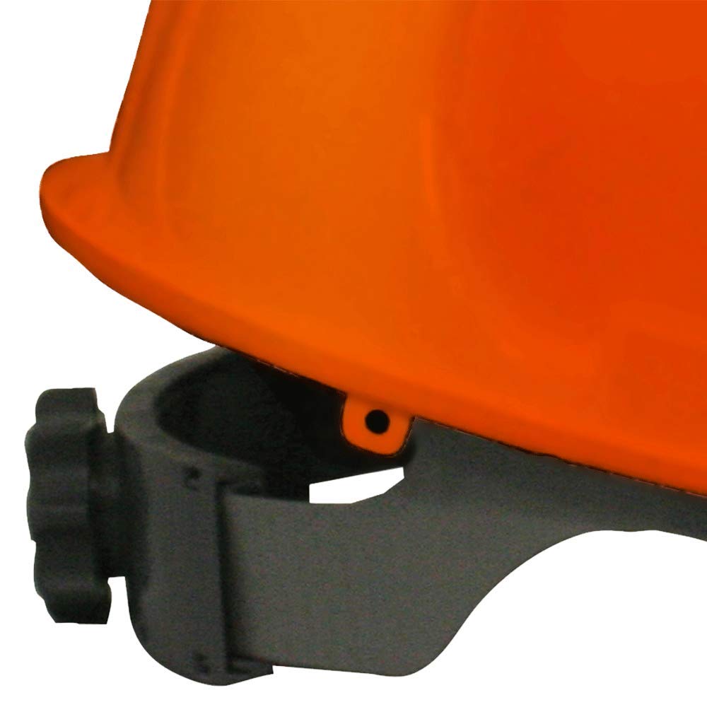 Jackson Safety Charger Hard Hat with 4-Point Ratchet Suspension - ANSI Certified HDPE Construction in Orange (Case of 12) - Ideal for Construction Sites, Industrial Work & Safety Compliance