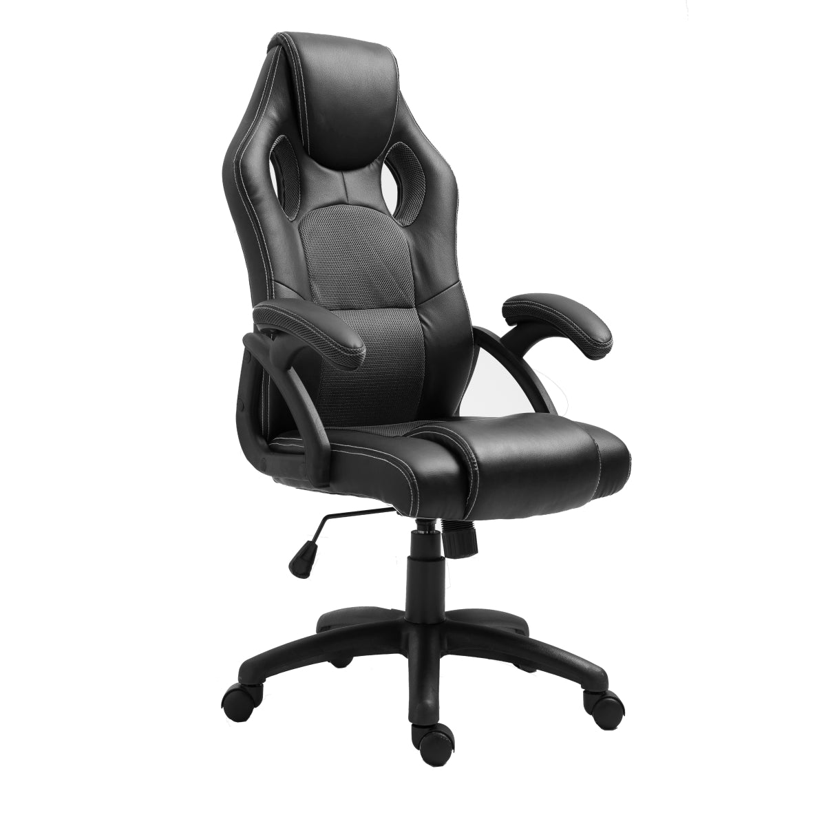 HAWK SERIES 4507 Ergonomic Gaming Chair with Lumbar Support - Black, High Back Racing Style for PC & Console Gamers - Perfect for Esports, Streaming, and Office Work