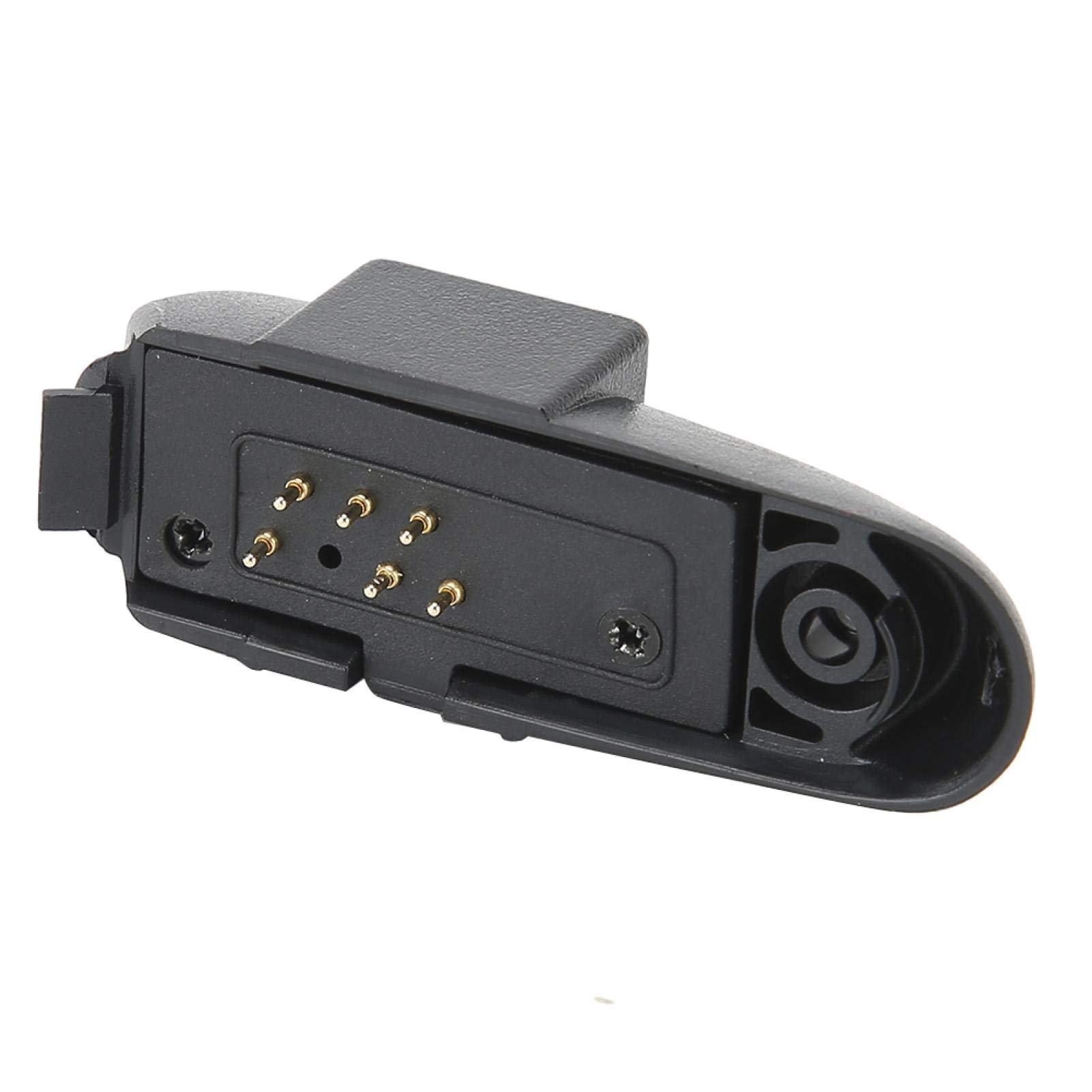 PUSOKEI 2 Pin Audio Adapter for Baofeng BF9700 BFA58 BFUV9R UV9R Plus - Walkie Talkie Headset Port Accessories Replacement - Perfect for Outdoor Adventures, Security Work & Emergency Communication