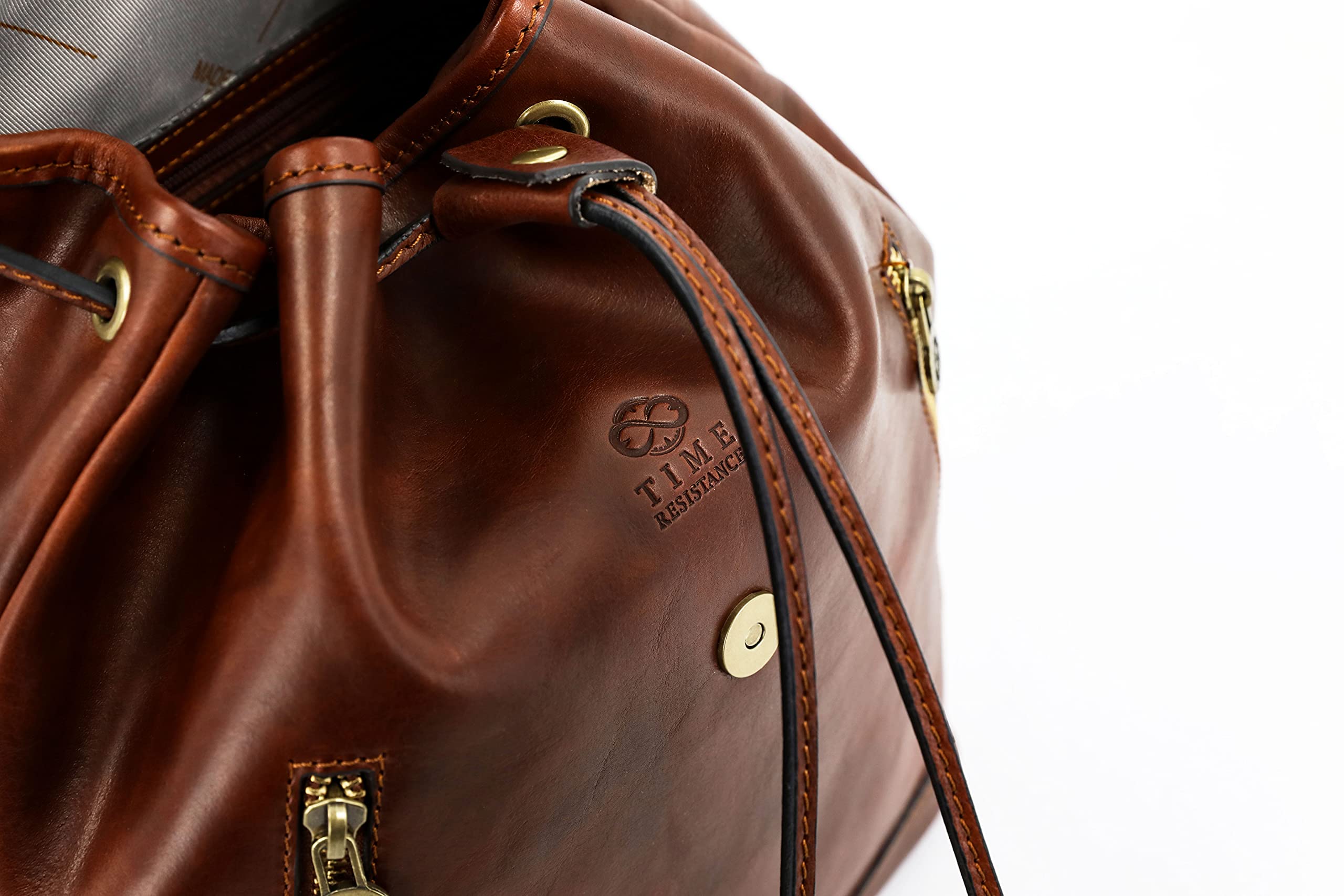 Durable Women's Leather Backpack - Stylish Small Business Casual Purse for Ladies (Brown) | Perfect for Work, Travel & Everyday Use