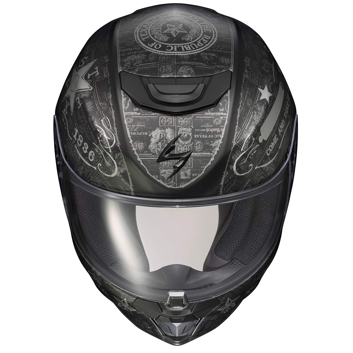 ScorpionEXO R420 Full Face Motorcycle Helmet - DOT & Snell Approved, Polycarbonate Shell, Built-in Speaker Pockets - Perfect for Street Riding, Commuting & Long-Distance Tours