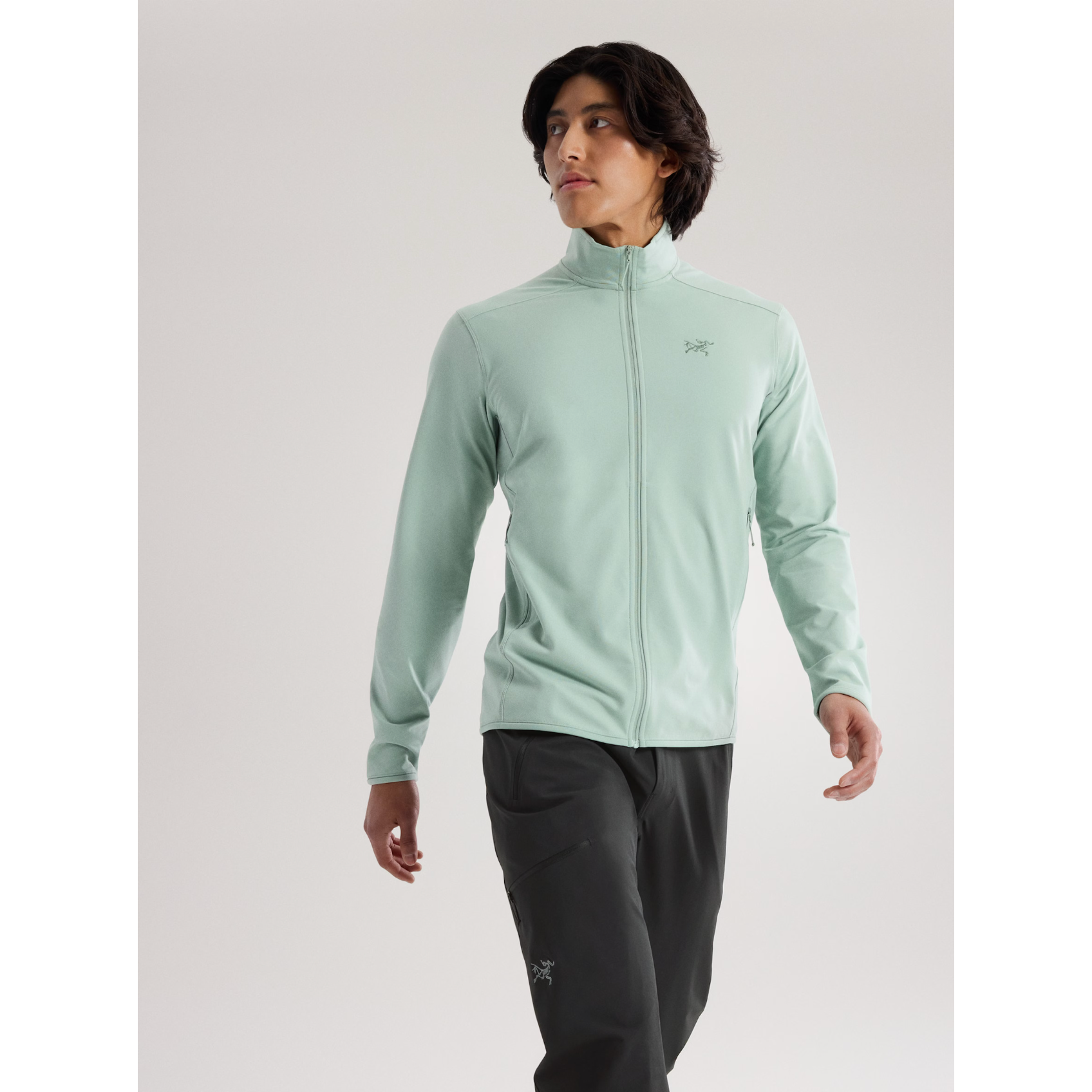 Arc'teryx Men's Kyanite Lightweight Fleece Jacket - Breathable & Warm Midlayer for Hiking, Climbing & Outdoor Adventures