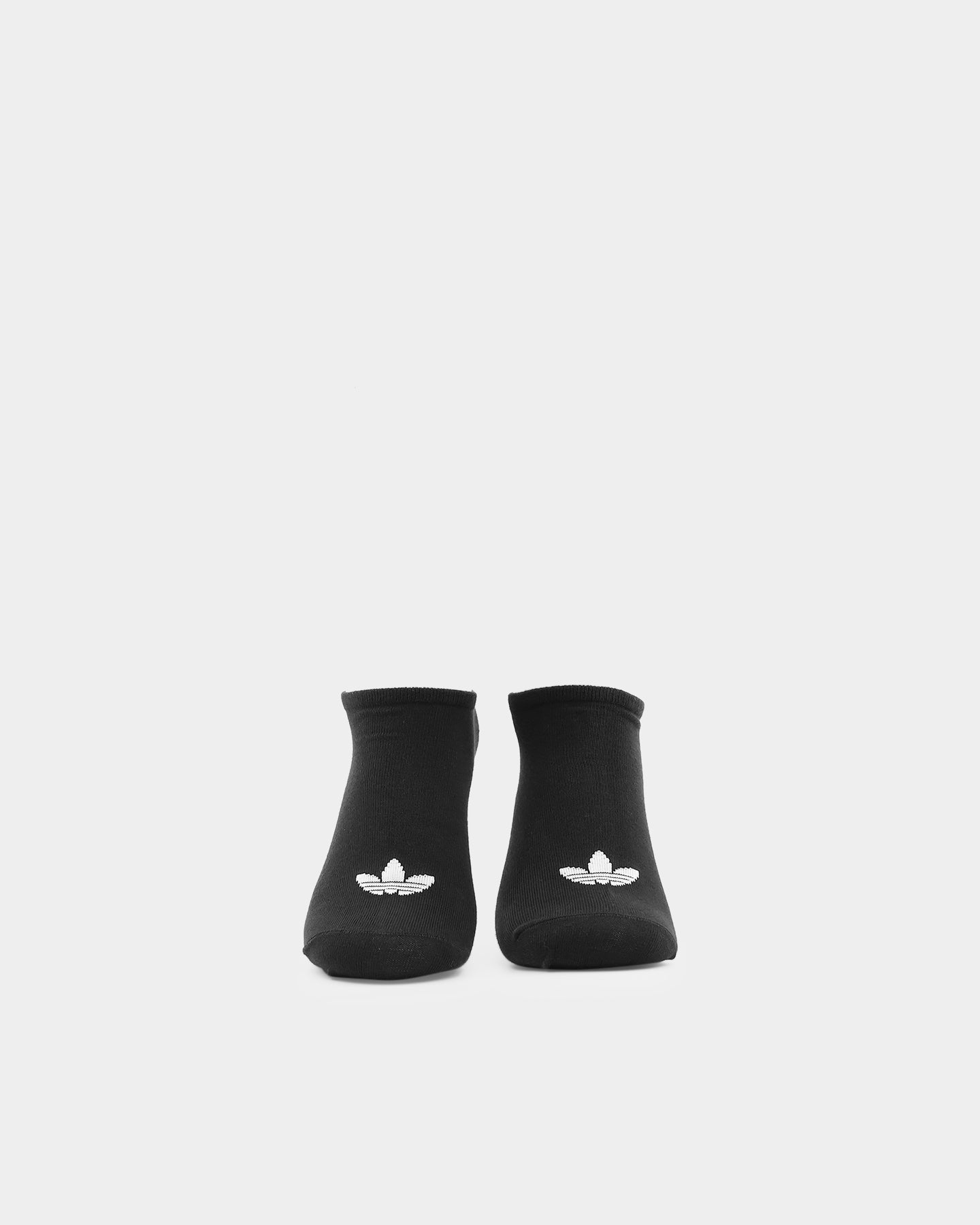 Adidas Trefoil Liner Socks 3-Pack - Black/White Athletic Socks for Men & Women - Perfect for Running, Gym & Casual Wear